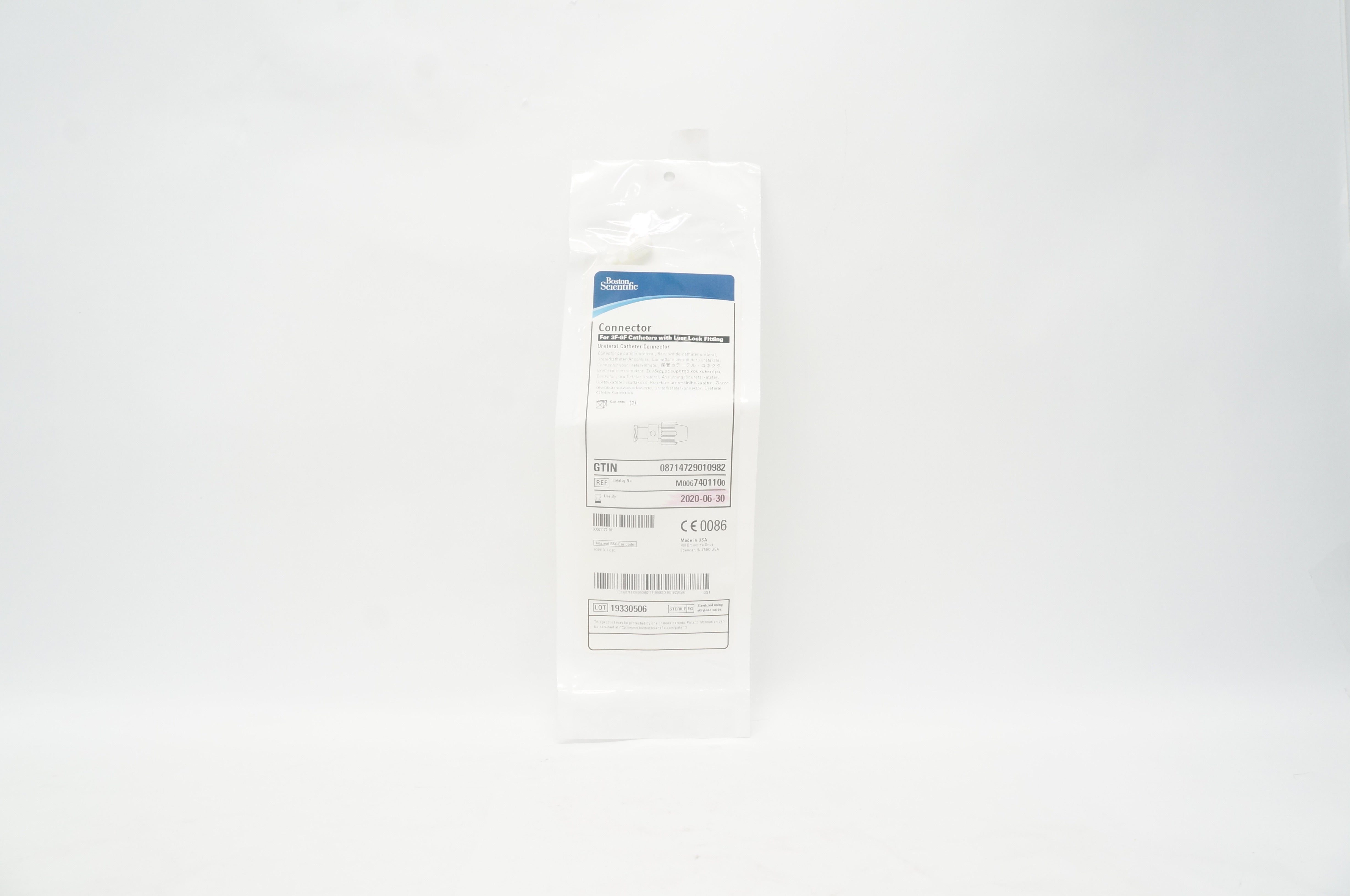 Boston Scientific 740110 Connector For 3-6F ~ Exp.