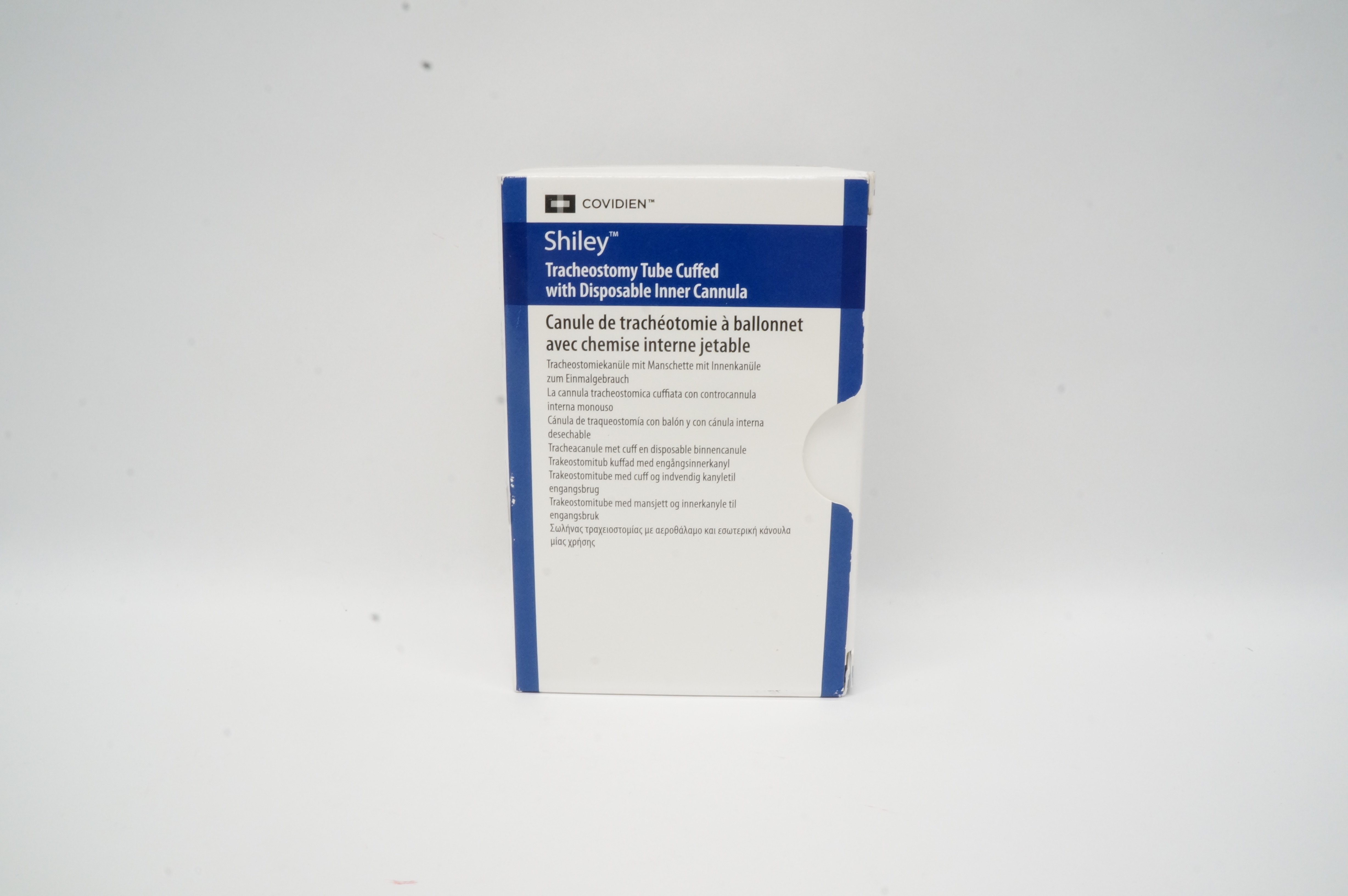Covidien 6DCT Shiley Tracheostomy Tube Cuffed 6.4 ID x 10.8 OD x 24.0 x 74mm (x)