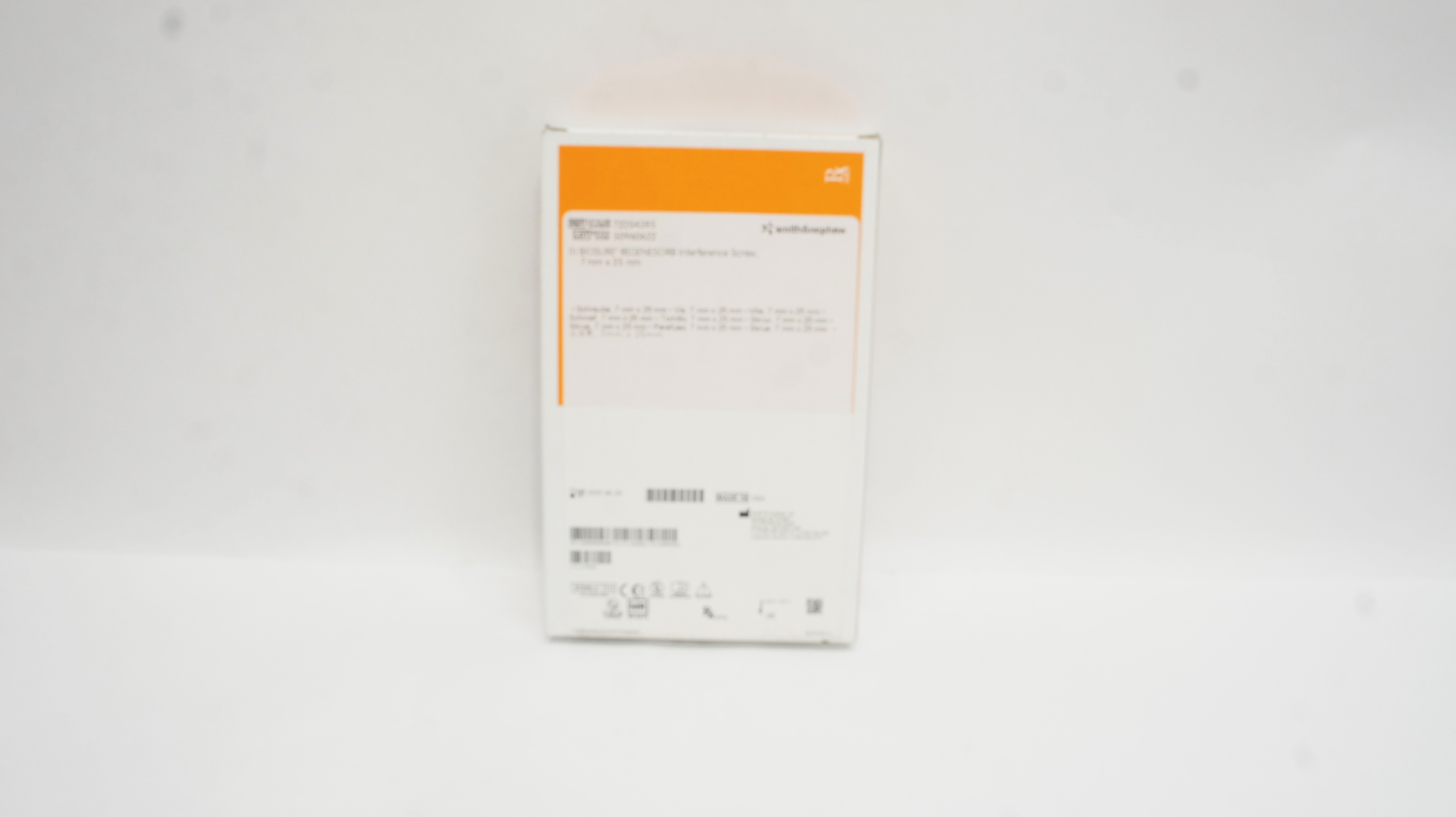 Smith&Nephew 72204395 BIOSURE REGENESORB Interference Screw, 7mm x 25mm (x)