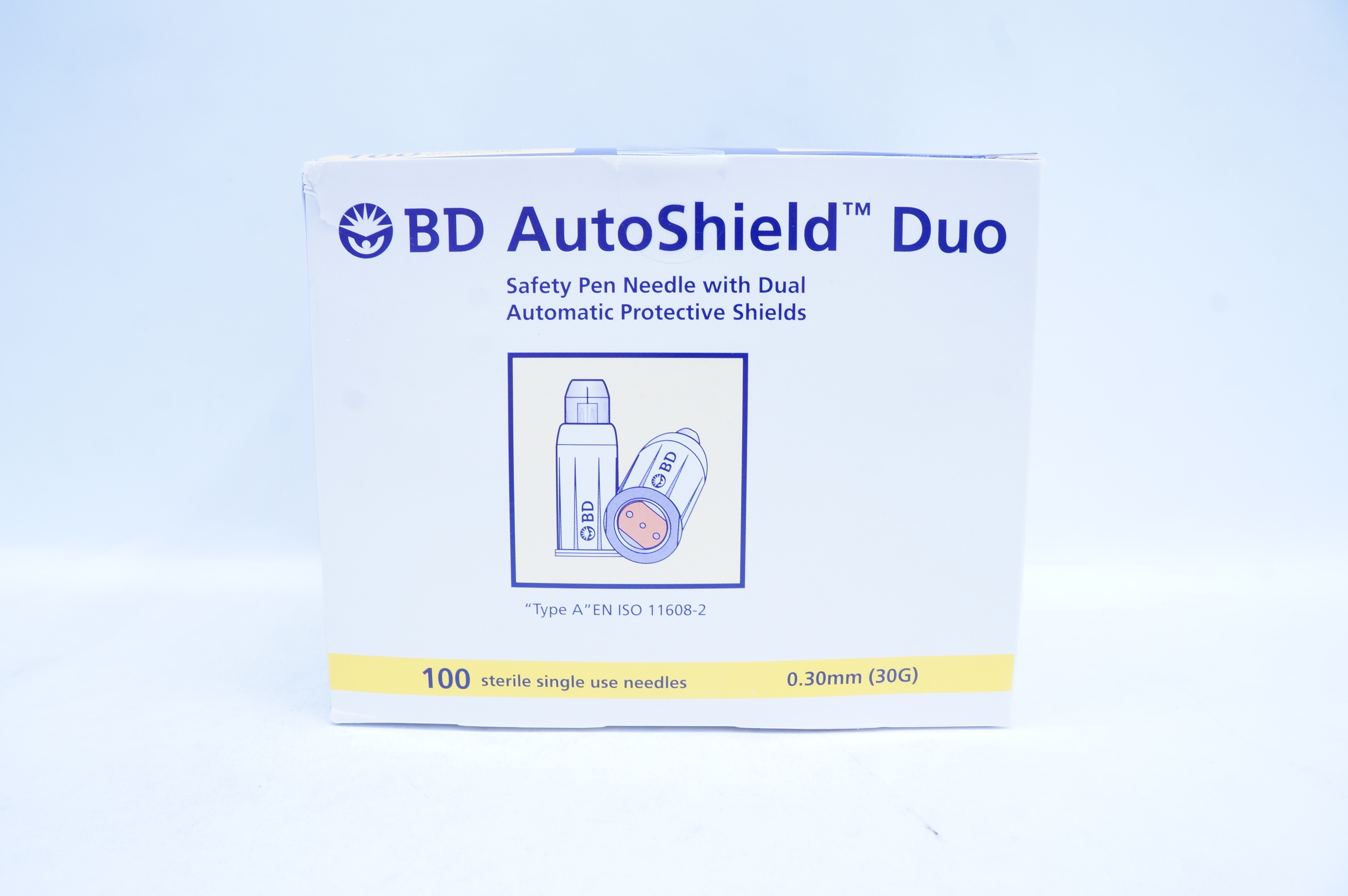 BD 329515 AutoShield Duo Safety Pen Ndle. 30G x 3/16inch   Box of 100