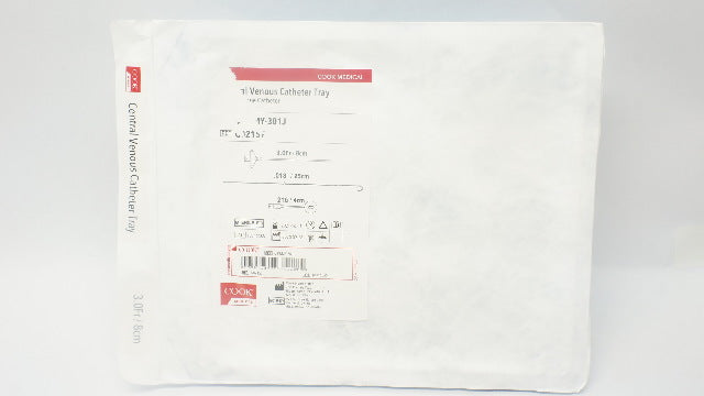 Cook Medical G02157 Central Venous Cath. Tray 3.0Fr x .018 inch x 8cm (x)