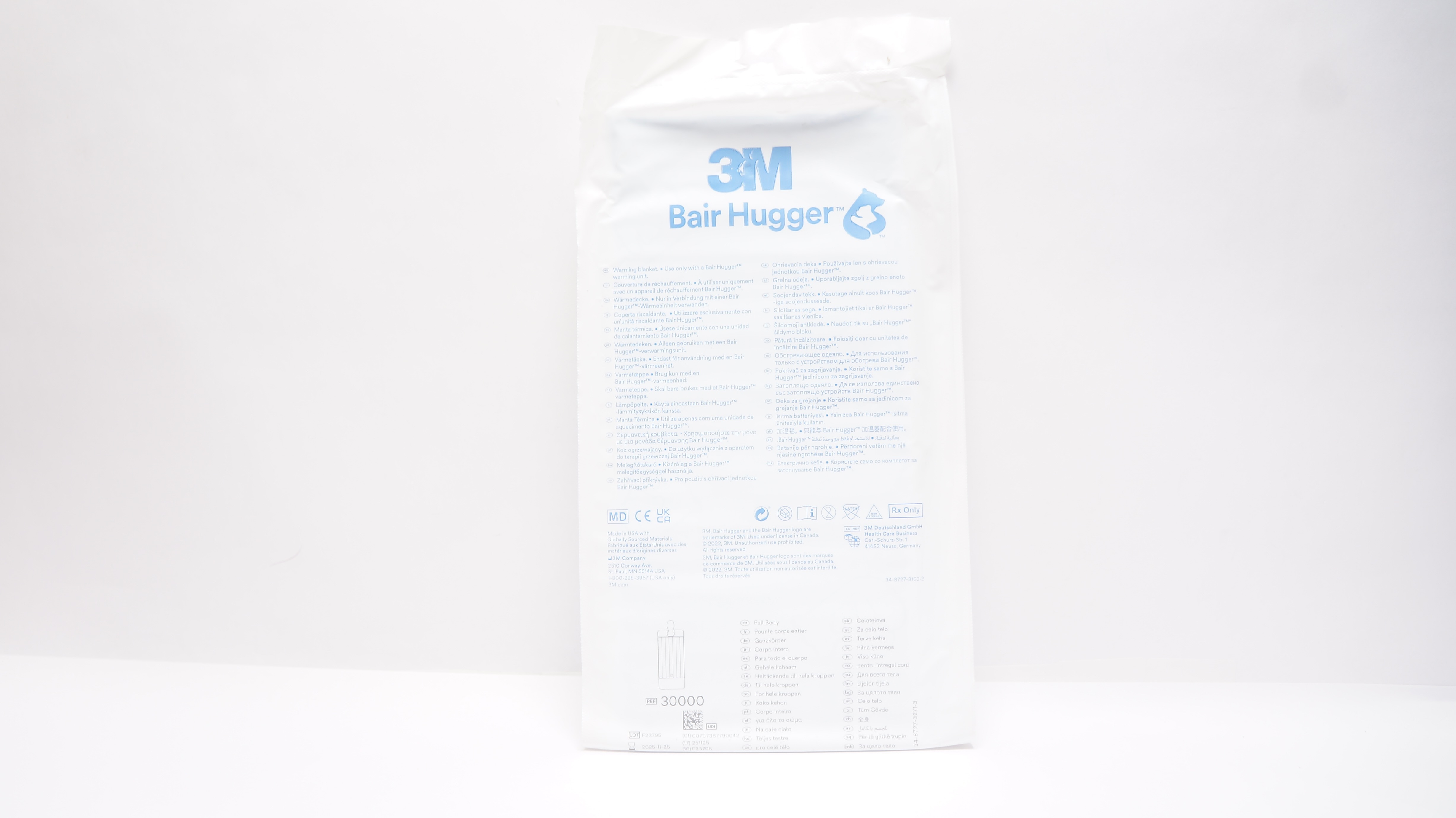 3M 30000 Bair Hugger Adult Underbody Warming Blanket