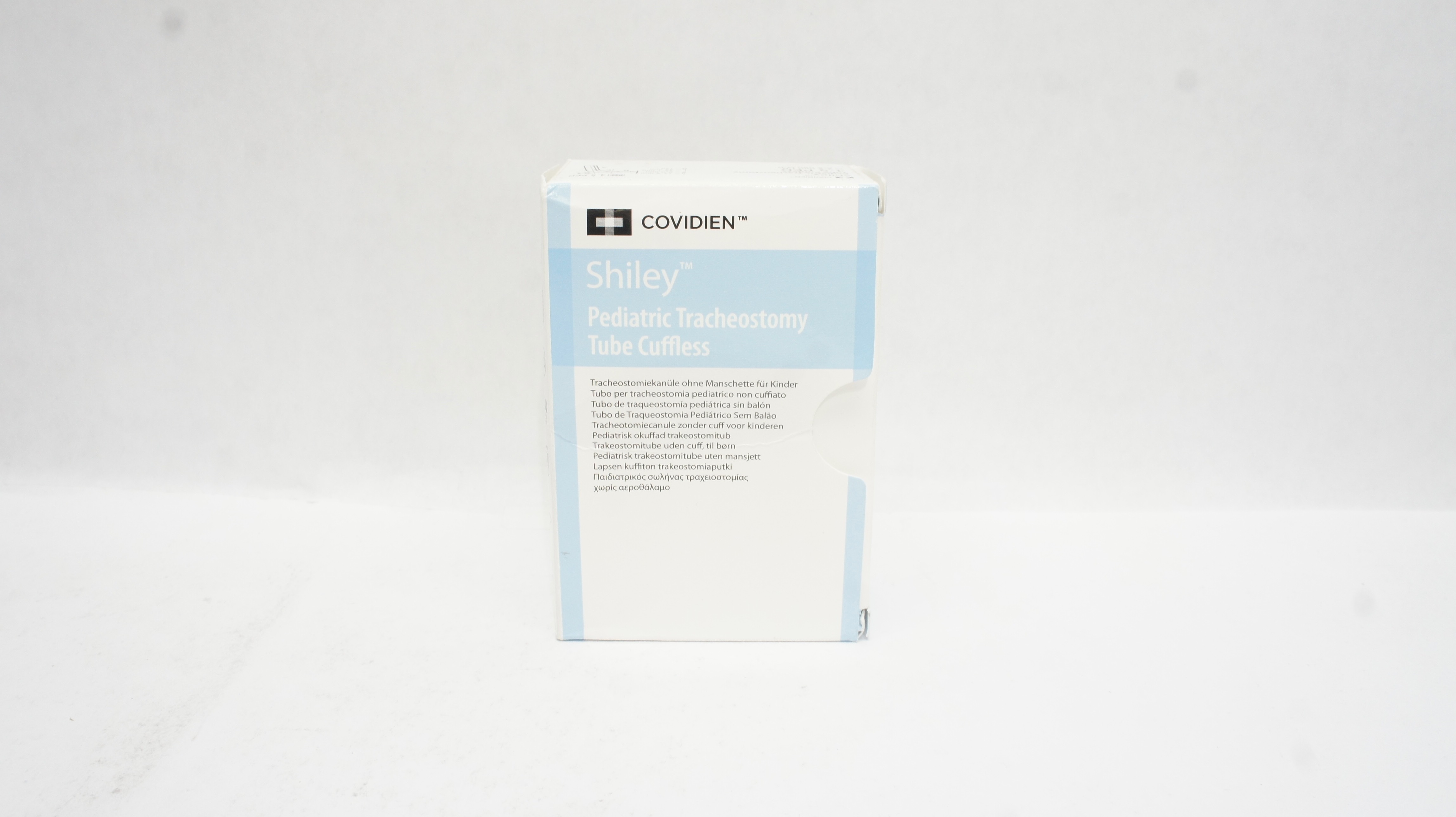 Covidien 4.5PED Shiley Pediatric Tracheostomy Tube Cuffless 4.5mm x 6.5mm