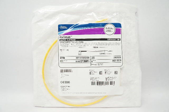 Boston Scientific 1213601 Mailman Guidewire w/ICE Hydrophilic Coating (x)