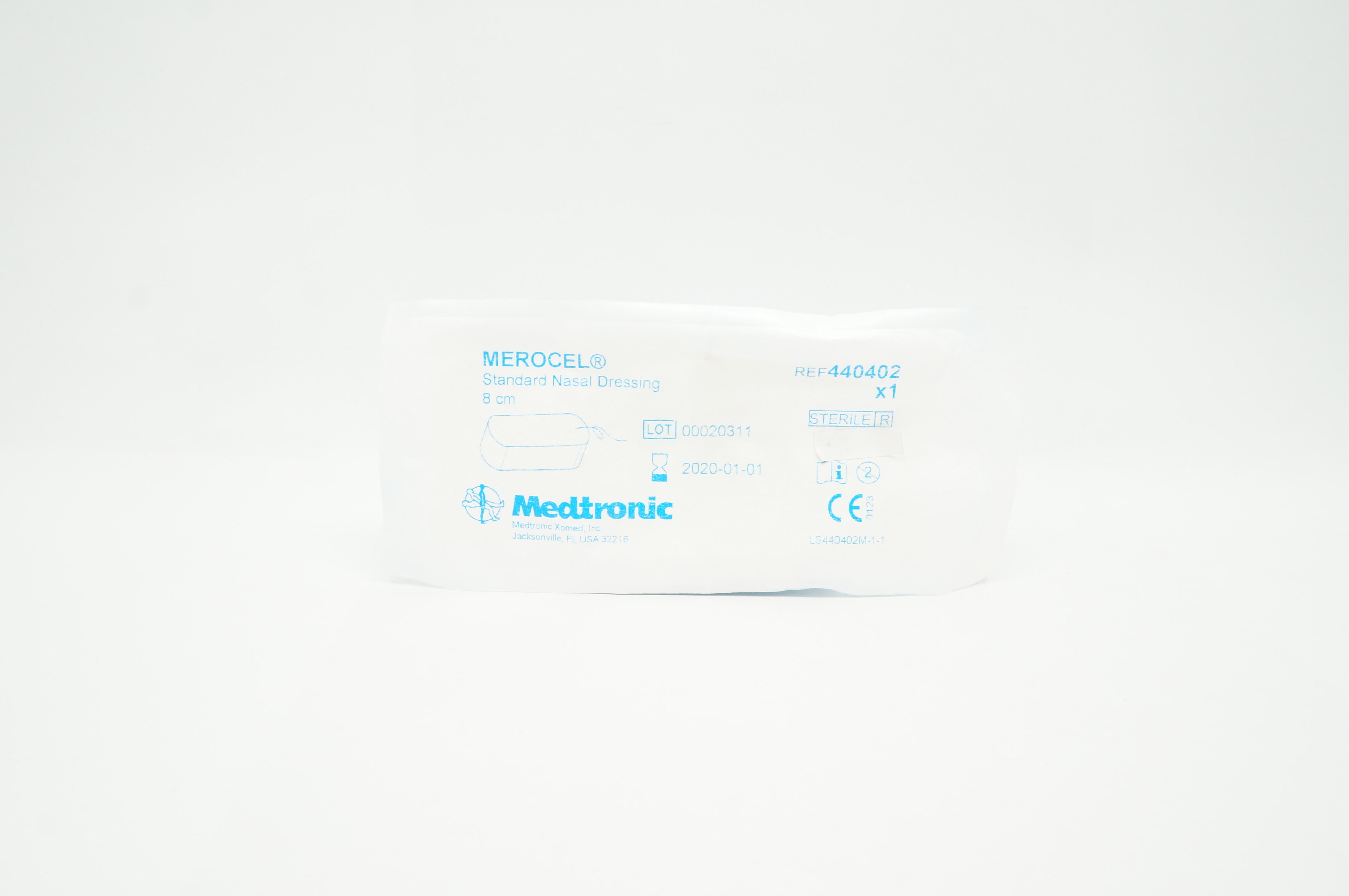 Medtronic 440402 Merocel Standard Nasal Dressing, 8cm (x)
