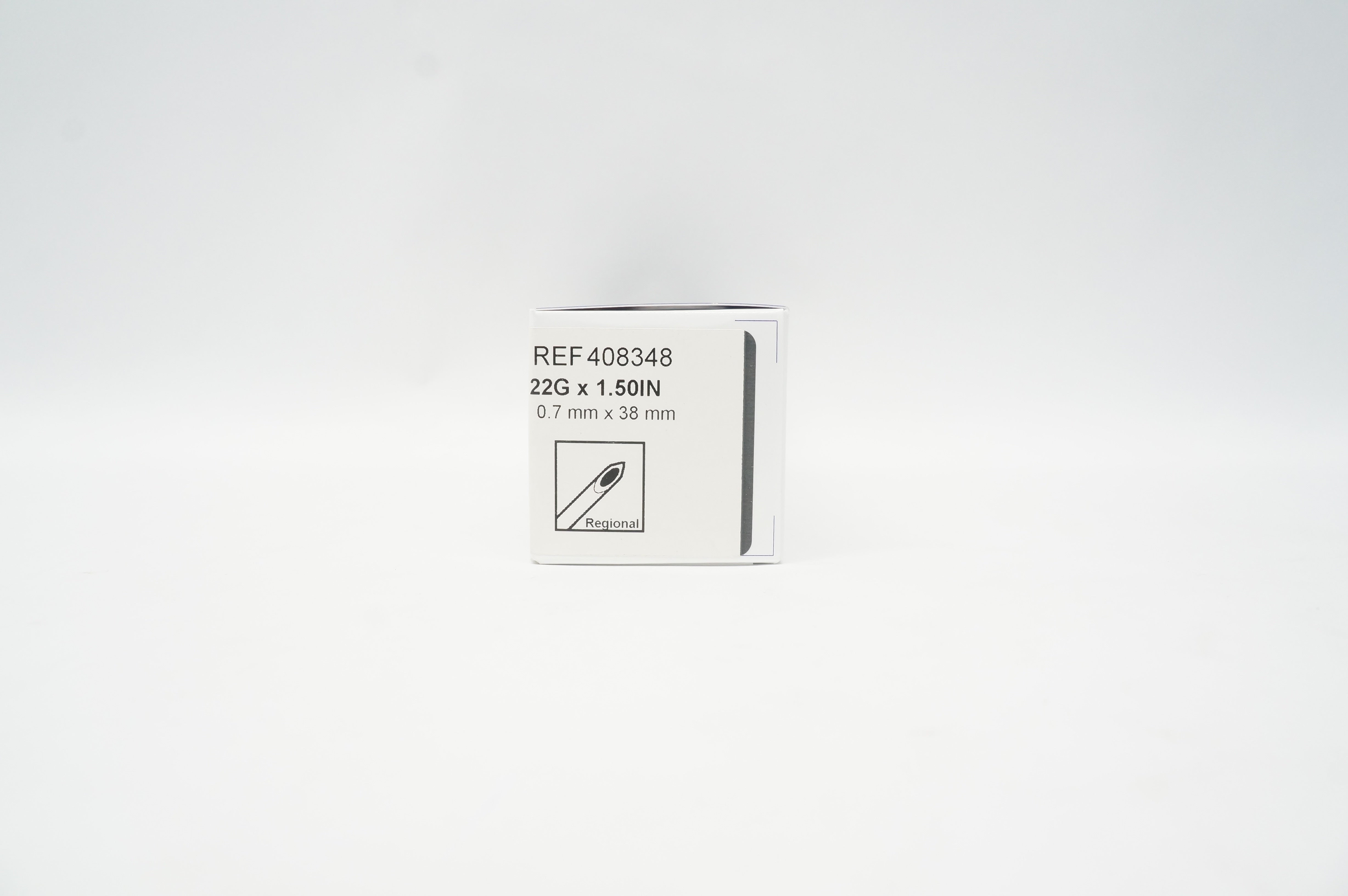 BD 408348 Regional Block Needle 22G x 1.50inch (x) - Box of 10