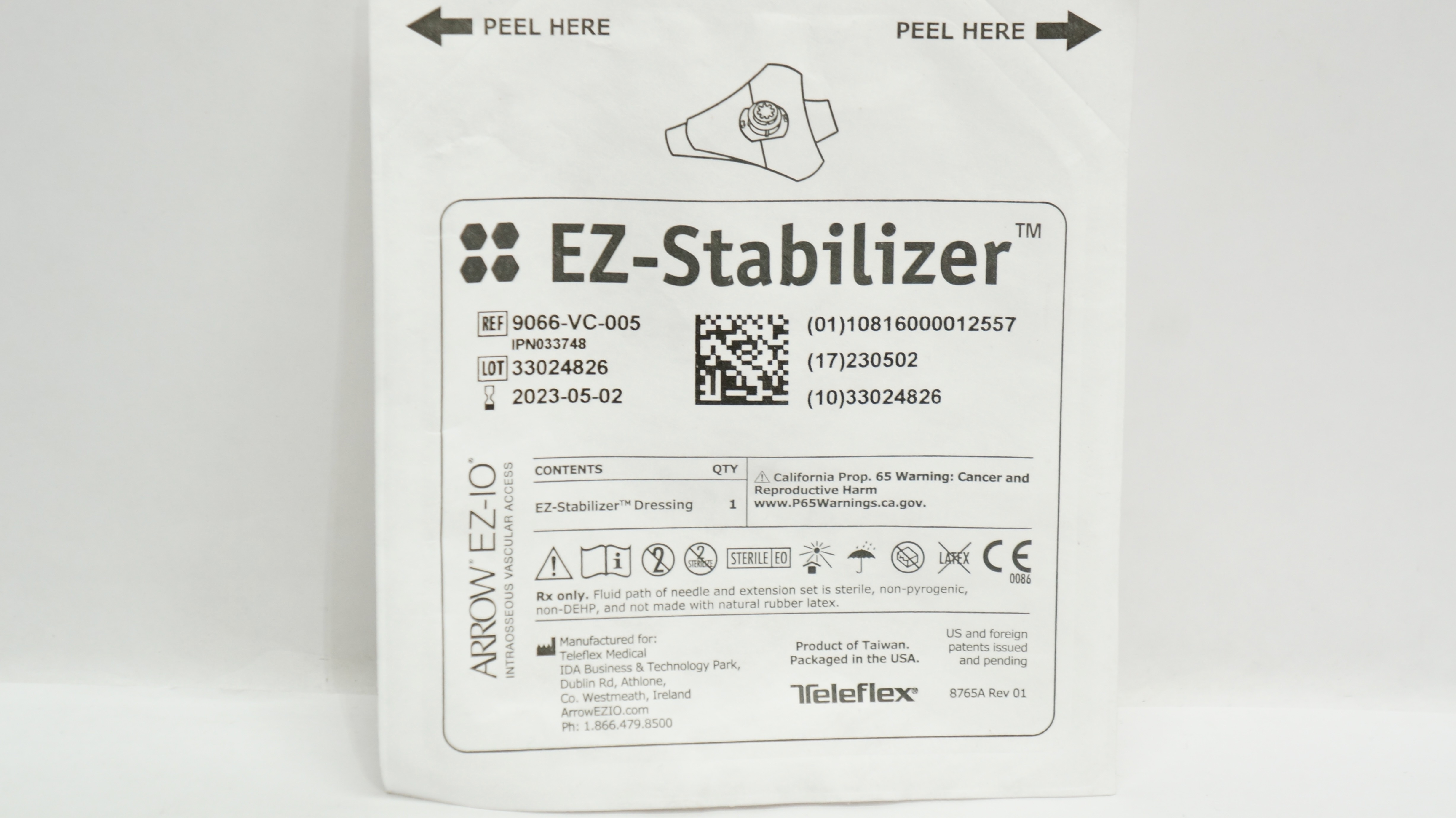 Teleflex 9066-VC-005 Arrow EZ-Stabilizer Dressing (x)