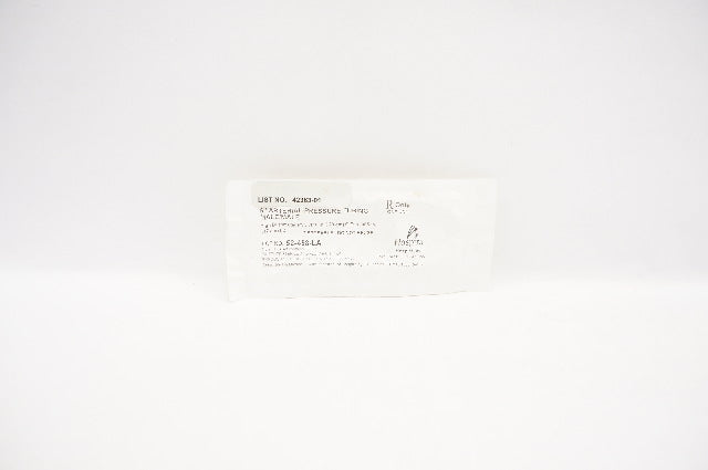Hospira 42363-01 Arterial Pressure Tubing Male/Male 6 inch