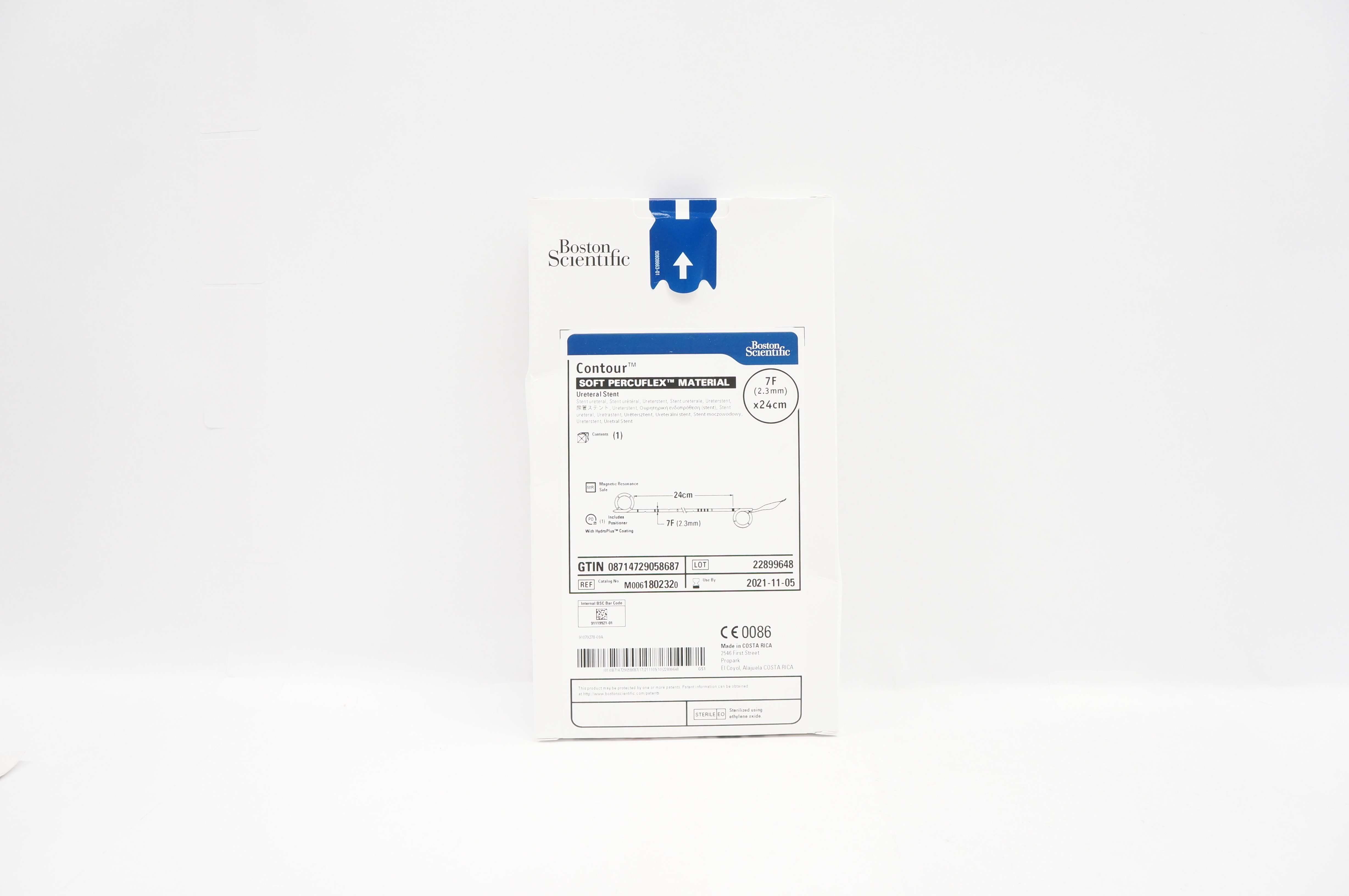 Boston Scientific 180232 Soft Percuflex Material Ureteral Stnt 7F x 24cm (x)