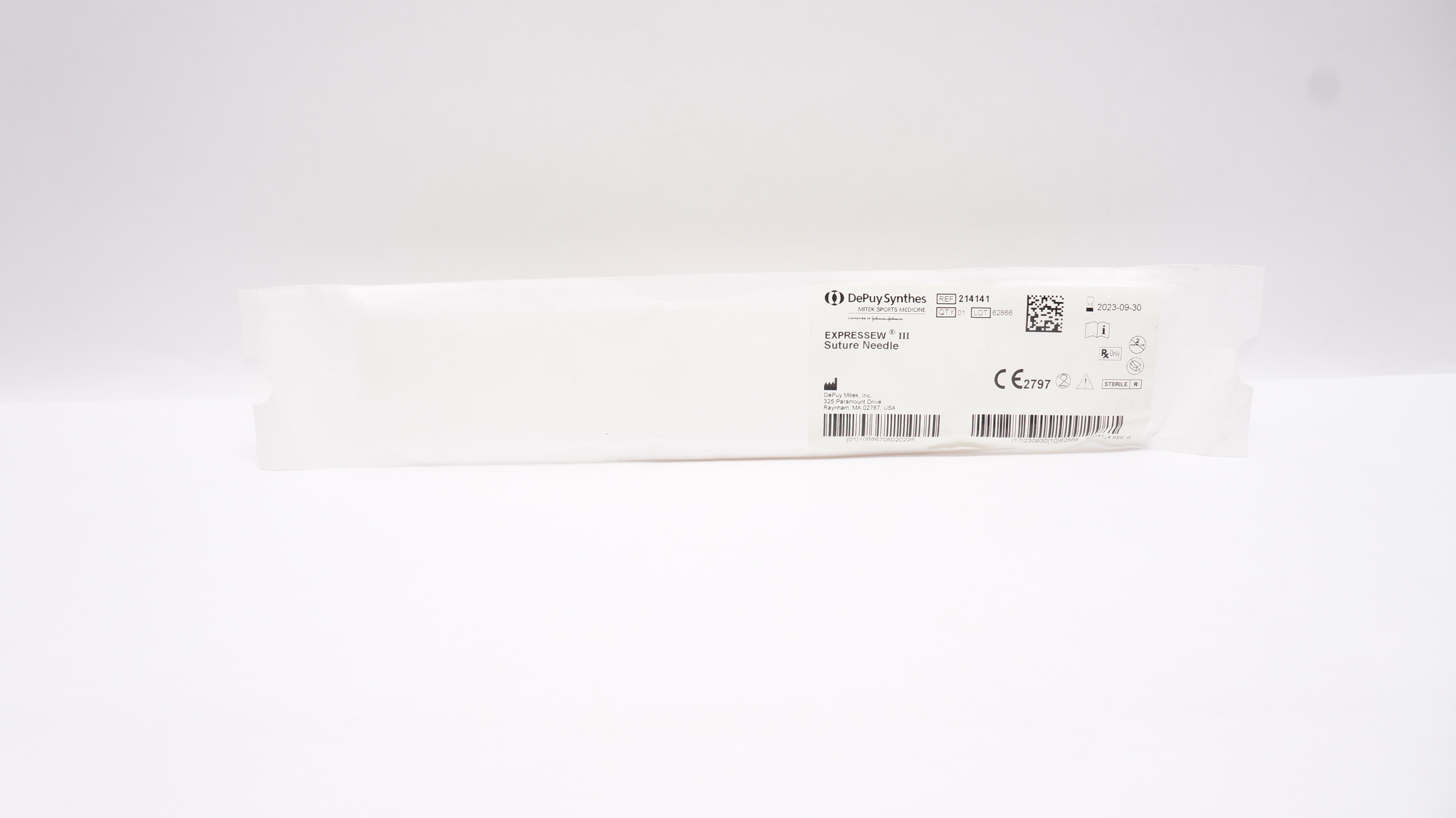 DePuy 214141 Mitek Synthes EXPRESSEW III Stre Ndle