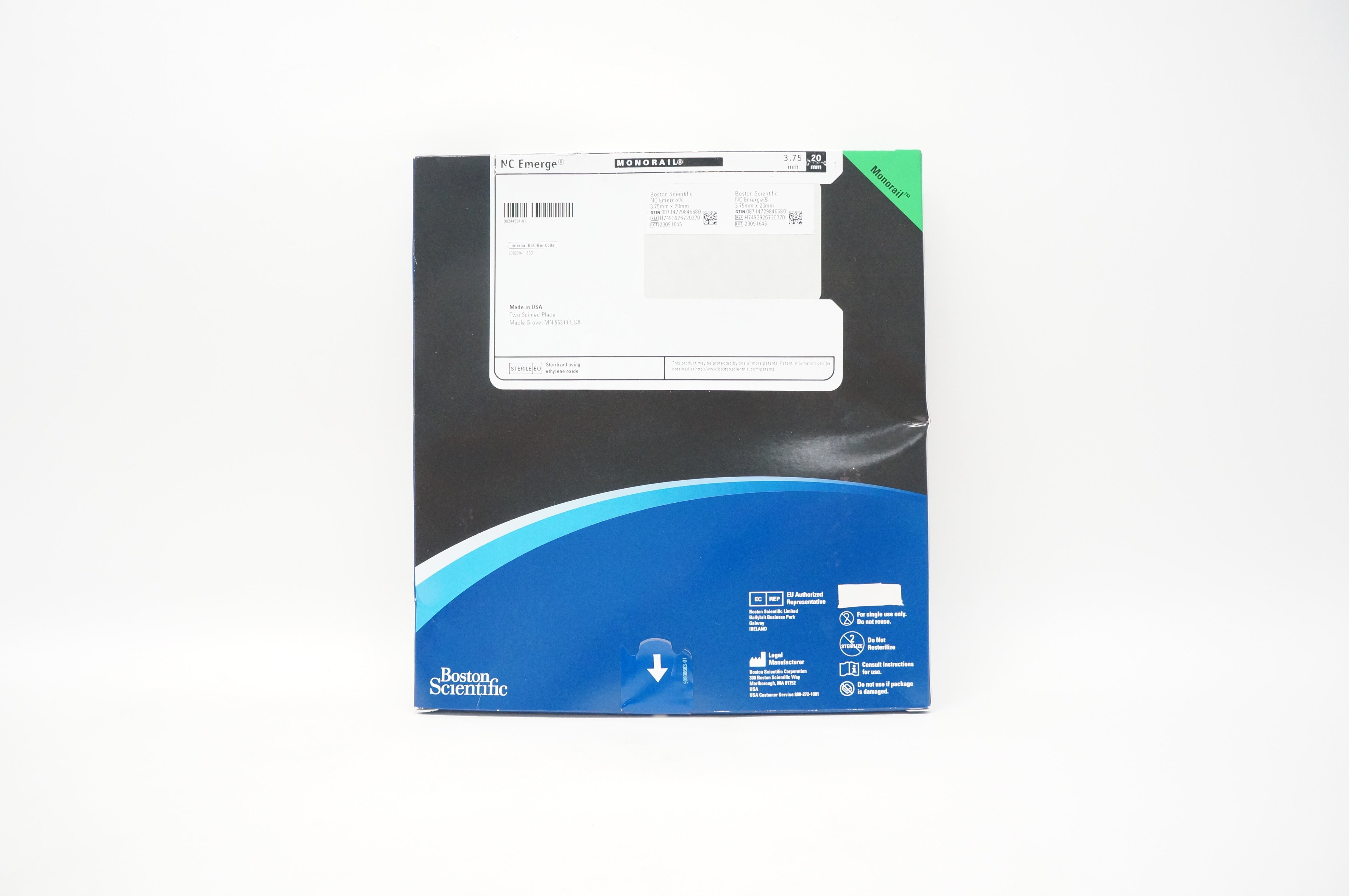Boston Scientific H7493926720370 Monorail PTCA Dilatation Cath 