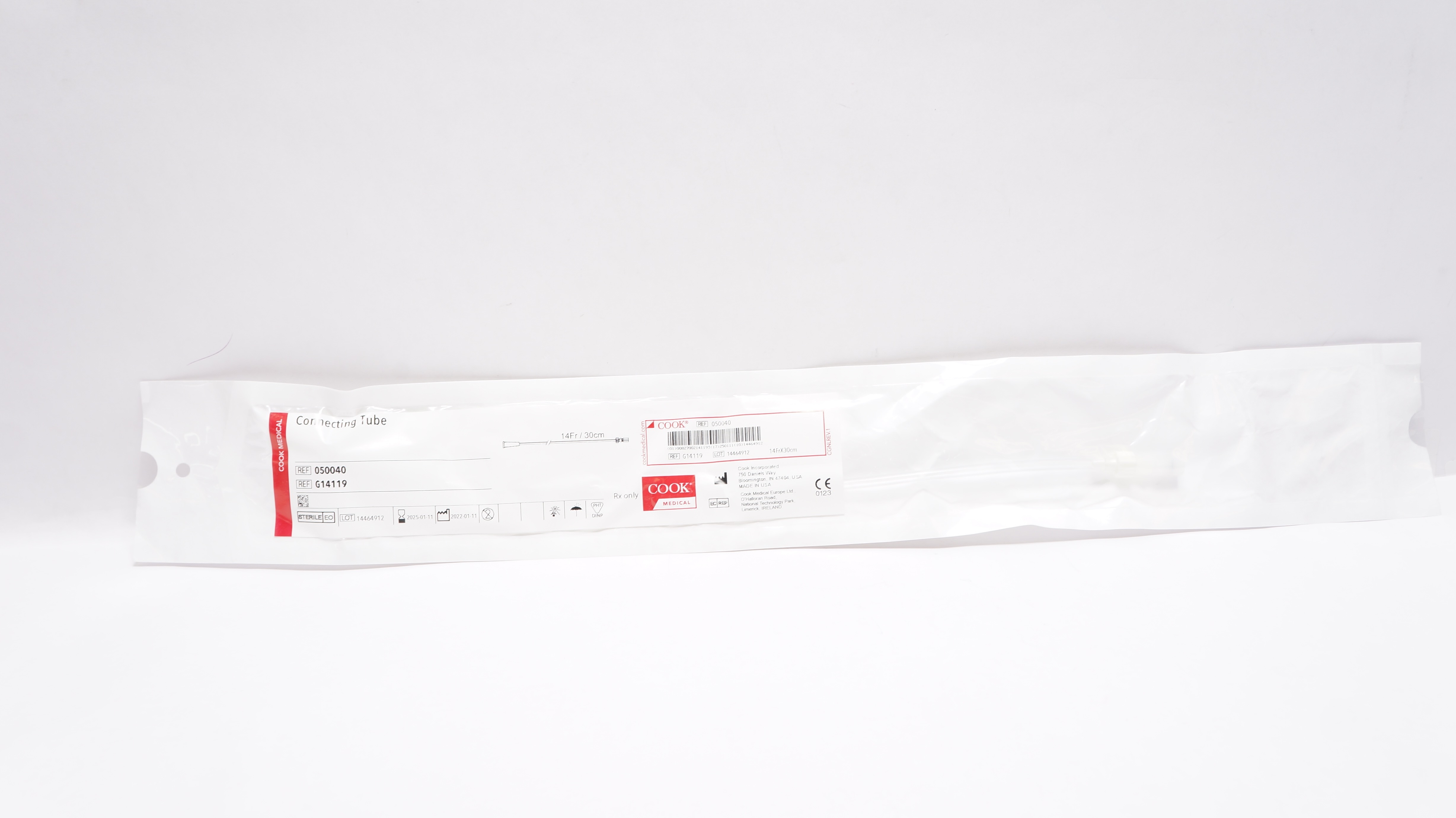 Cook Medical G14119 Connecting Tube 14Fr x 30cm