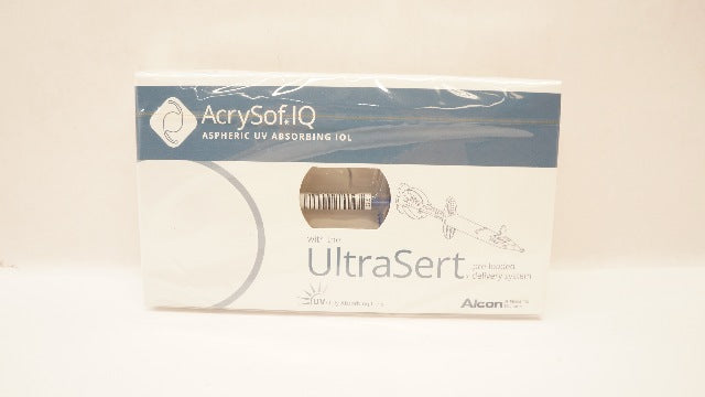 Alcon ACU0T0 AcrySof IQ Aspheric UV Absorbing IOL w/UltraSert System 22.5D (x)