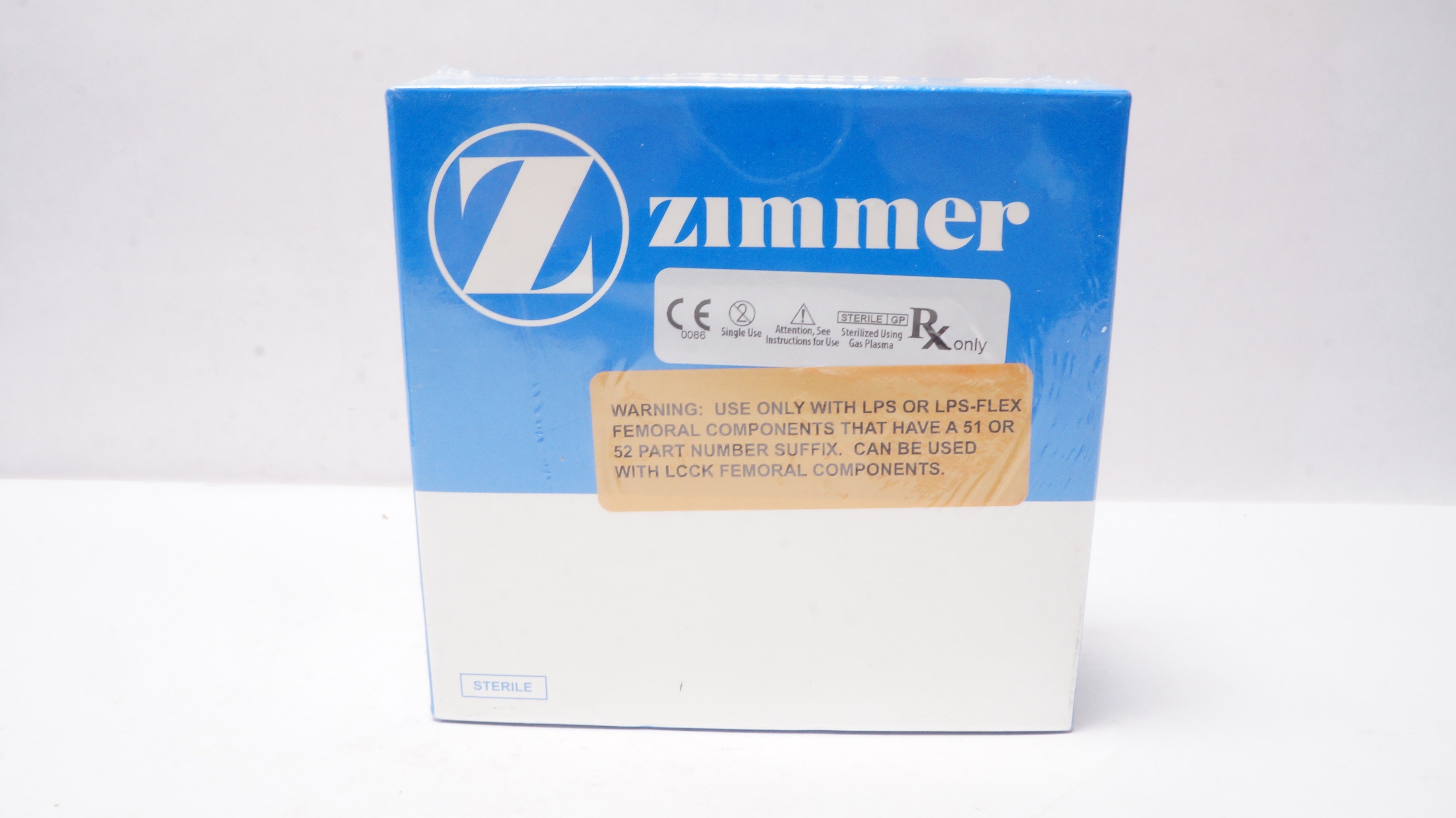 Zimmer 5962-32-12 Prolong Highly Crosslinked Polyethylene Size E/F 12mm