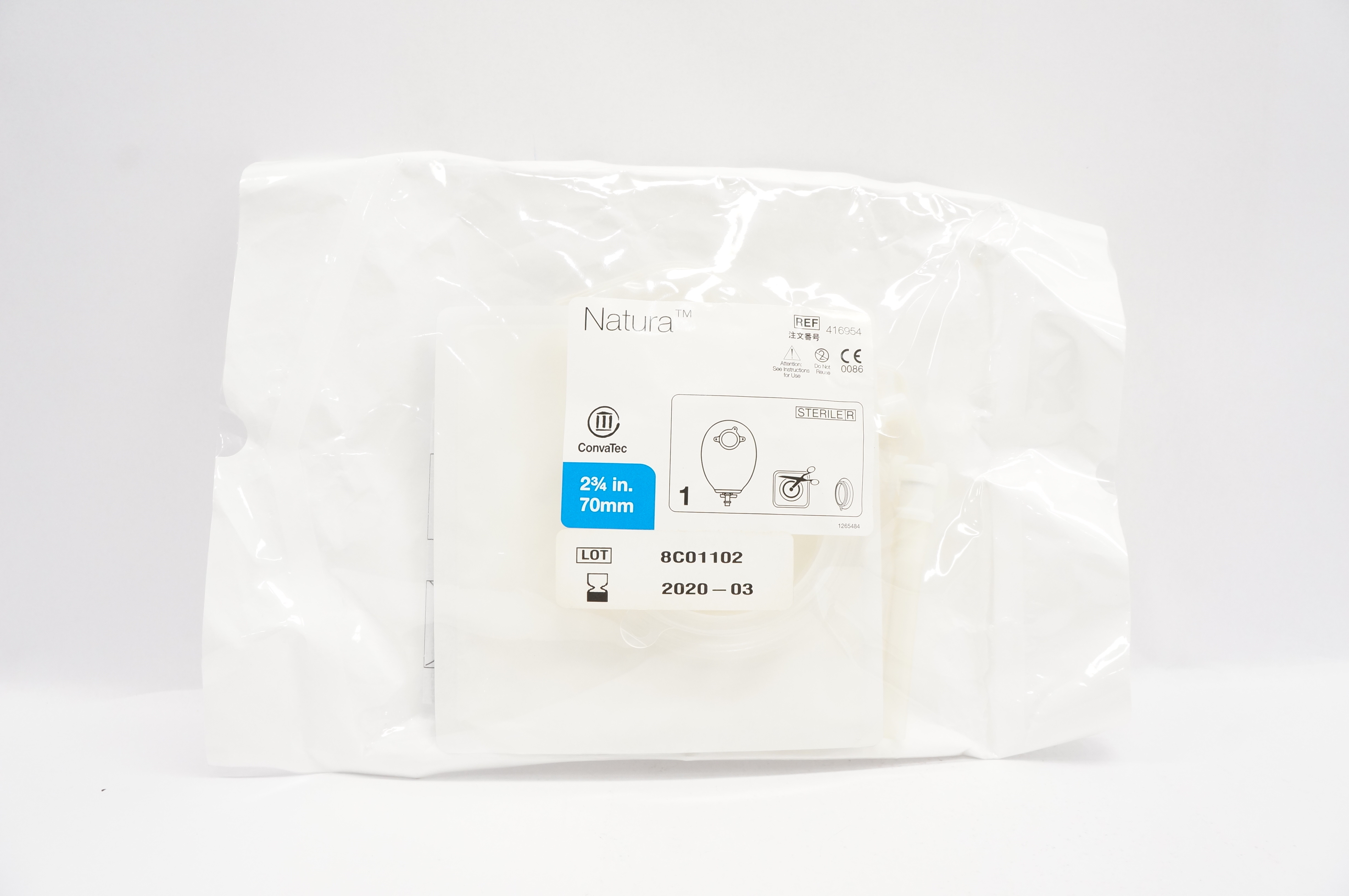 ConvaTec 416954 Natura 2-3/4inch x 70mm (x)