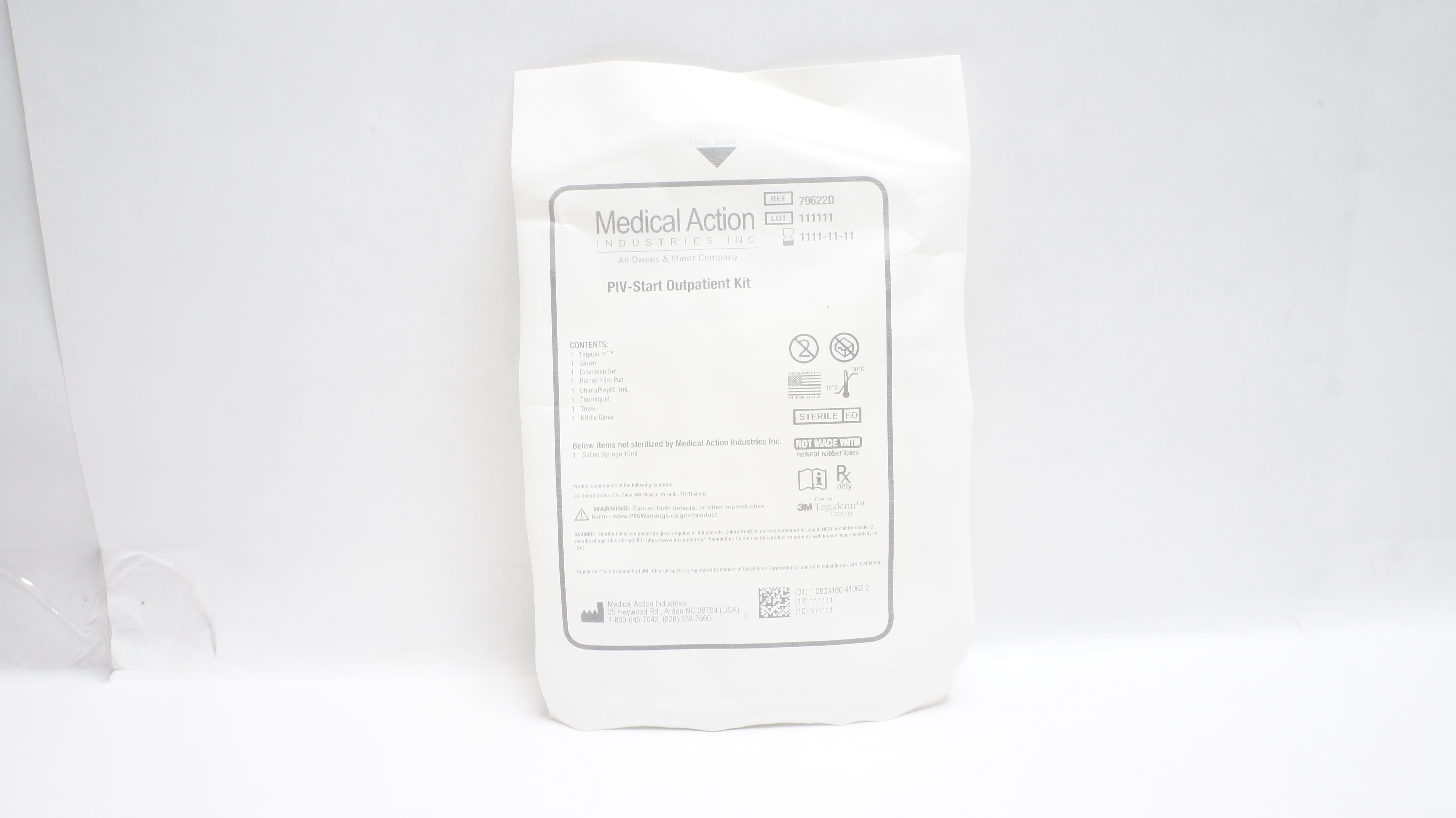 Piv Kit Medical Action 79622D PIV - Start Outpatient Kit (x)