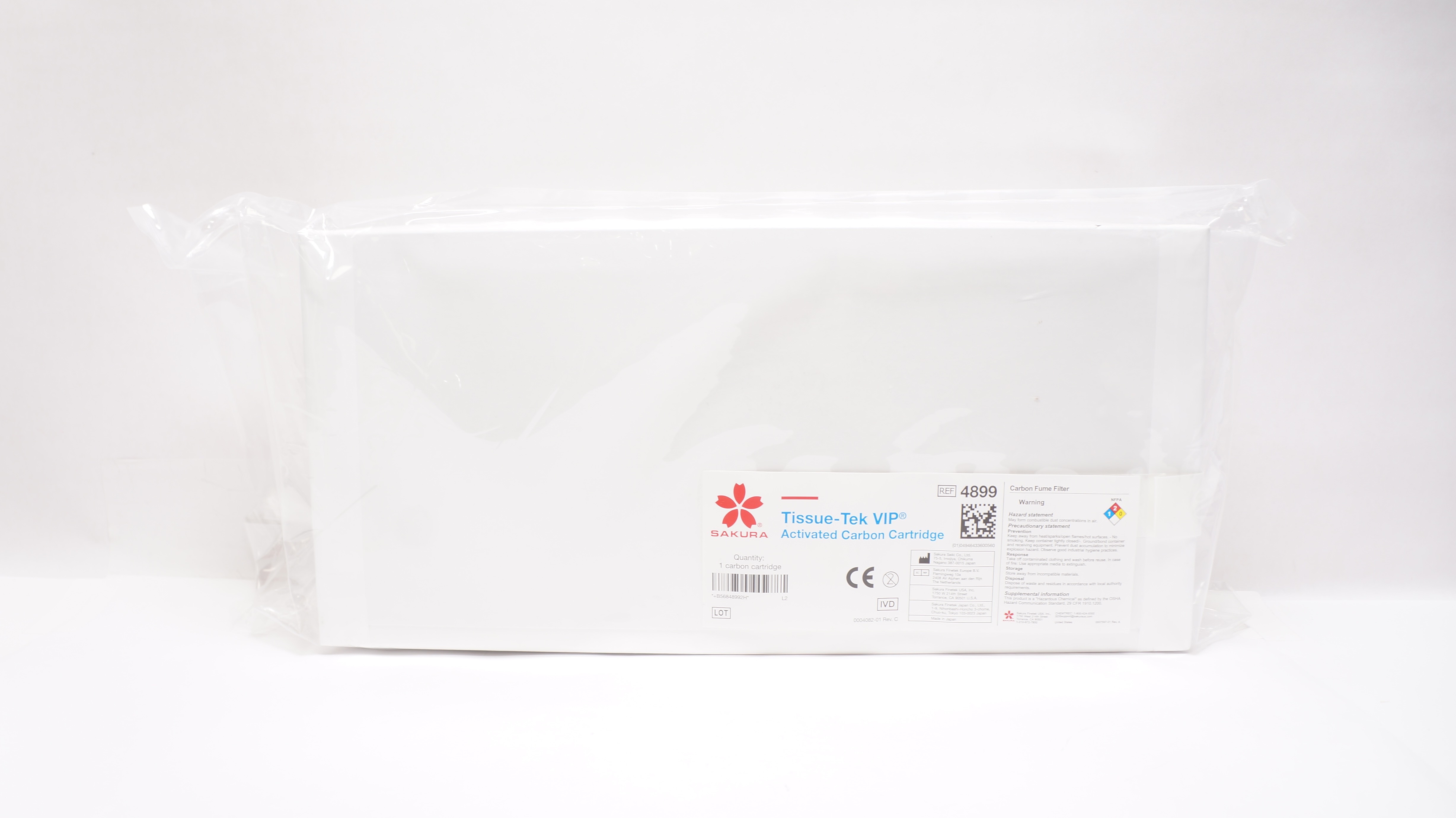 Sakura Seiki 4899 Tissue-Tek VIP Activated Carbon Cartridge