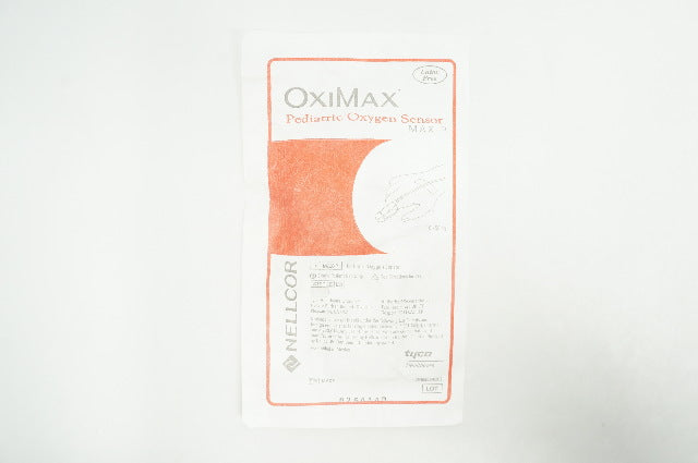 Tyco MAXP Nellcor OxiMax Pediatric Oxygen Sensor MAX-P 10-50 kg