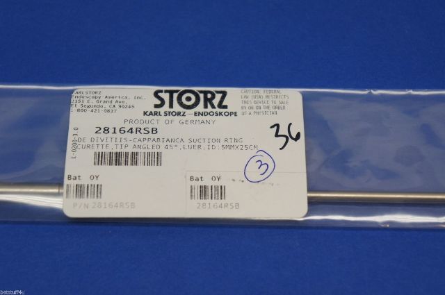 Karl Storz 28164RSB De Divitiis-Cappabianca Suction Ring