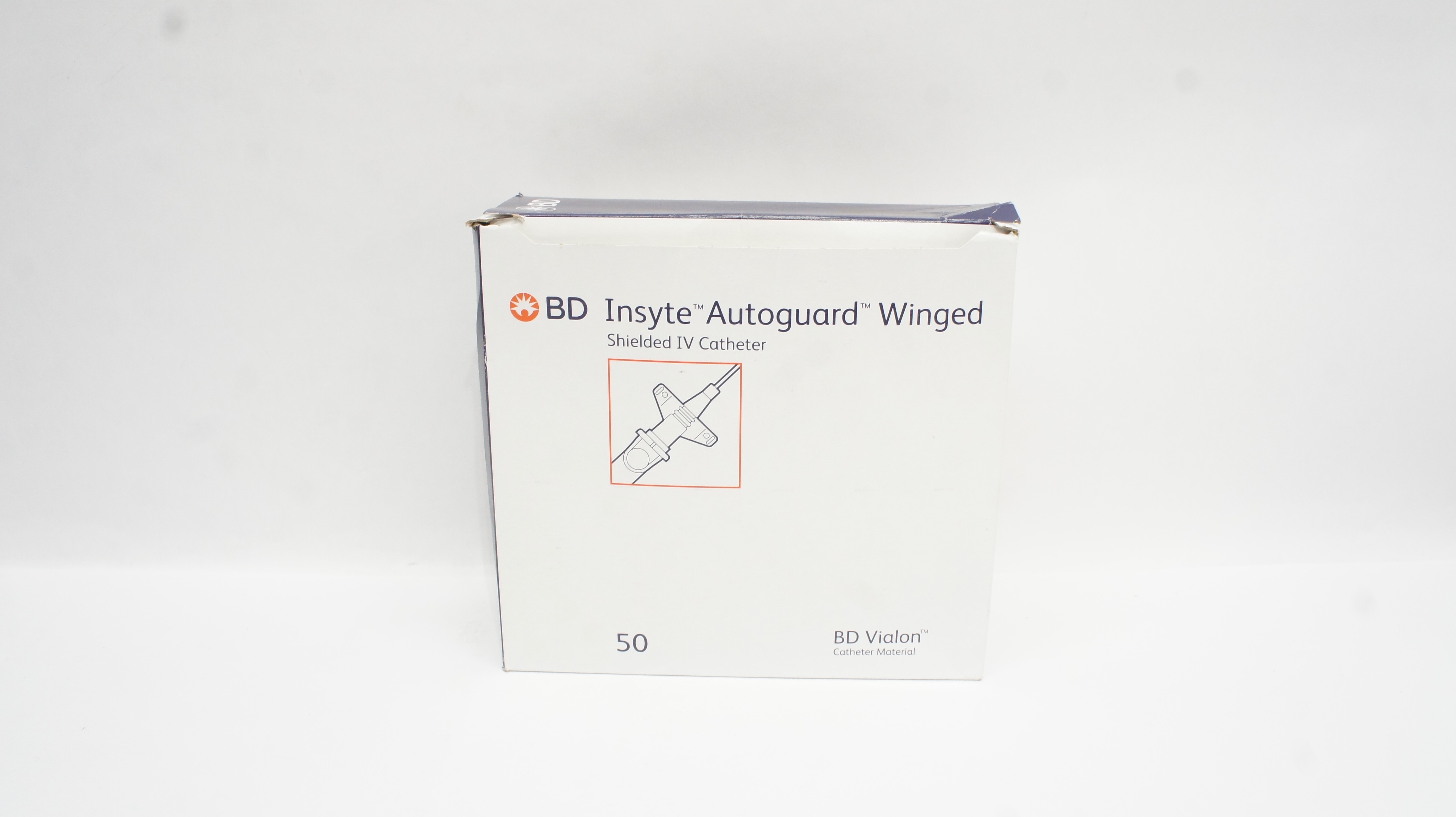 BD 381511 BD Insyte Autoguard Shielded I.V. Cath. 24Ga x 0.56inch - Box of 50