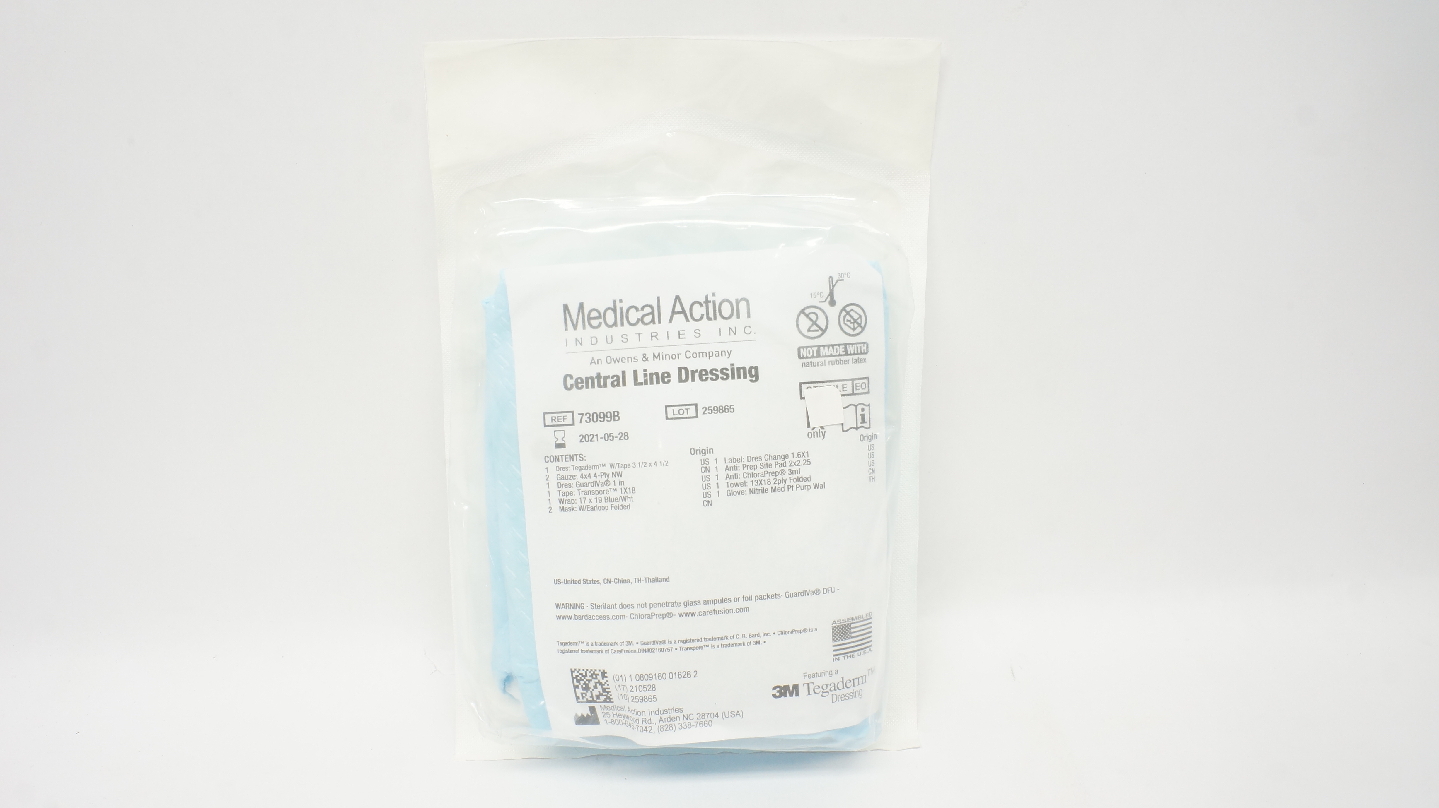 Medical Action 73099B Central Line Dressing (x)