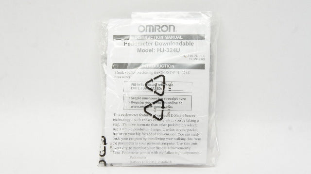 OMRON HJ-324U Pedometer Downloadable