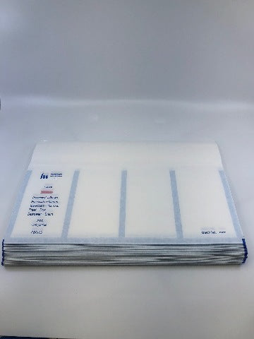 Healthmark PBR-35 Paper Multi Pouch 10 x 14 With 4 Slots 3 x 5 1/2  Pack of 100