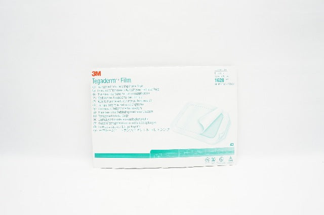 3M 1628 Tegaderm Transparent Film Dressing, Frame Style, 6inch x 8inch-Box of 10