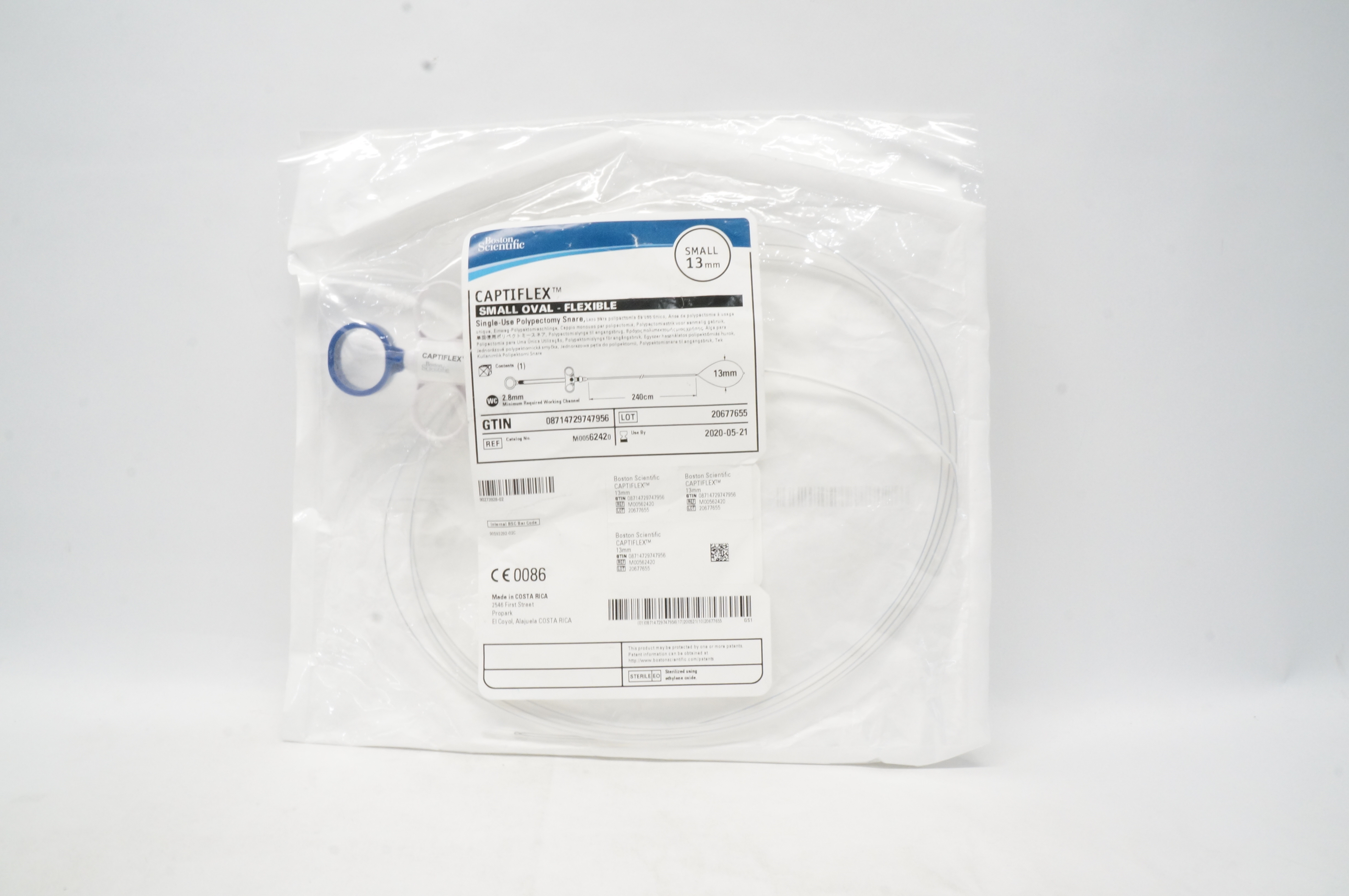Boston Scientific 6242 Captiflex Small Oval - Flexible Small 13mm (x)