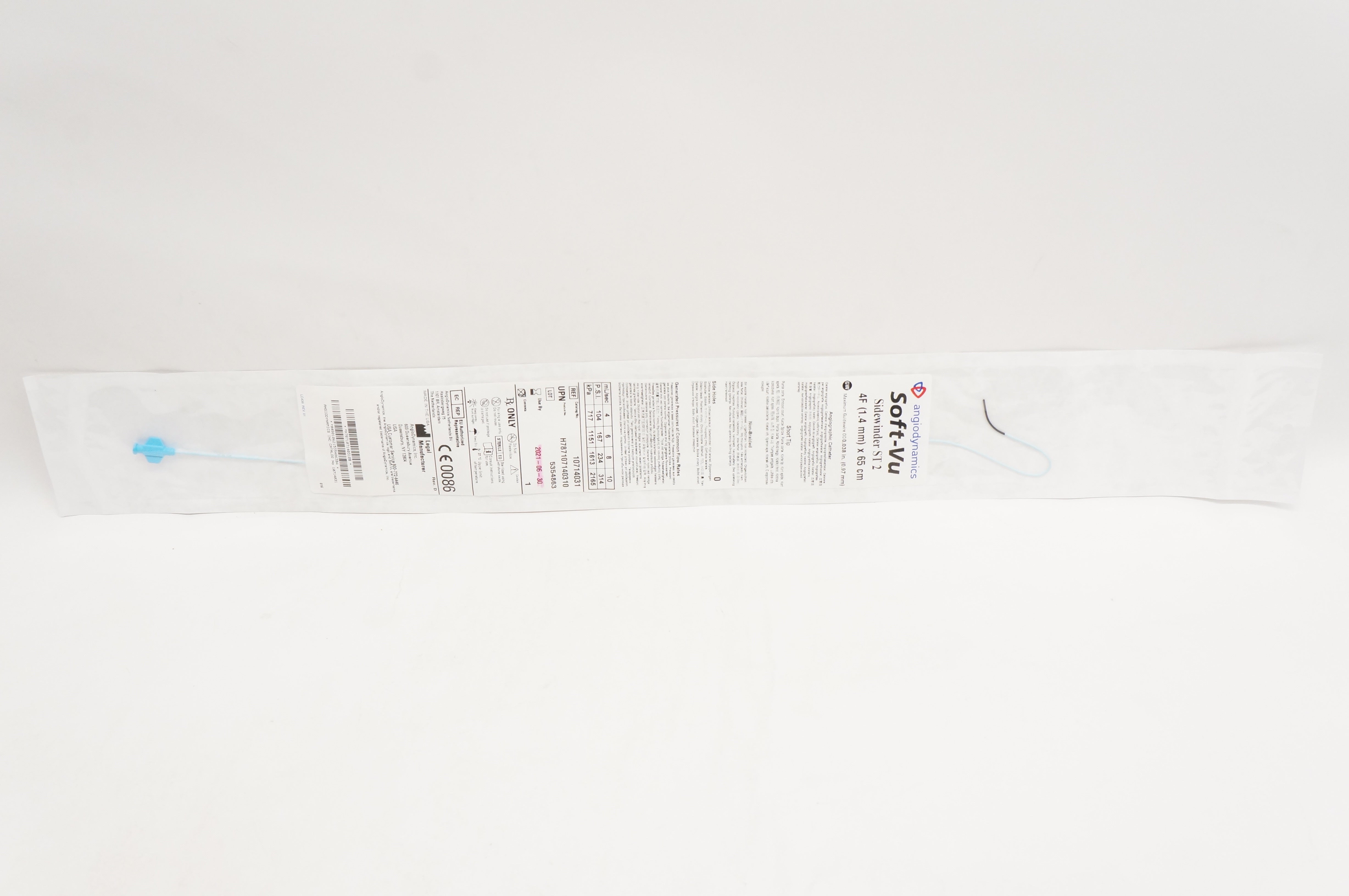 Angiodynamics 10714031 Soft-Vu Sidewinder ST 2 4F x 65cm (x)