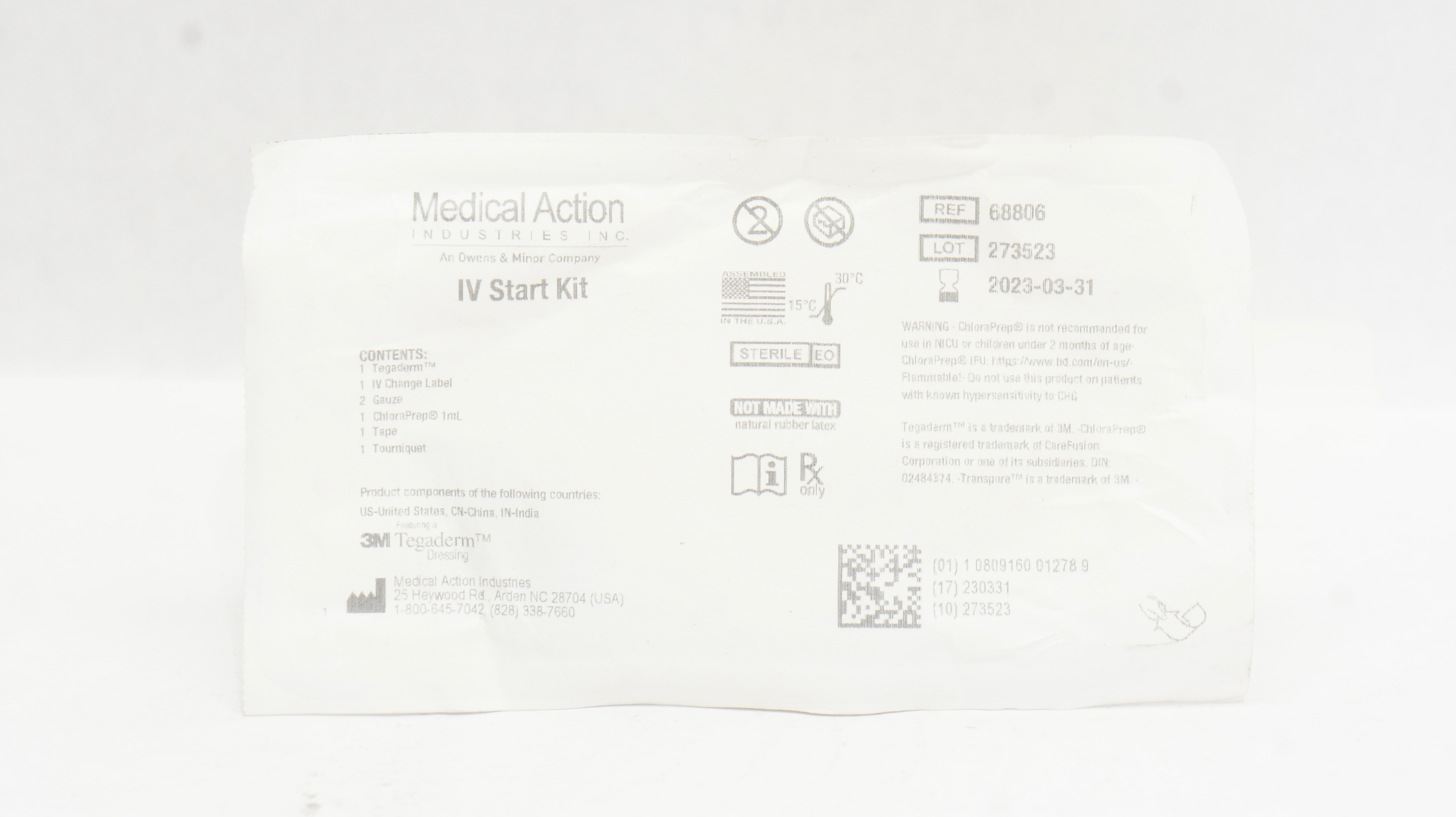 Medical Action 68806 IV Start Kit (x)