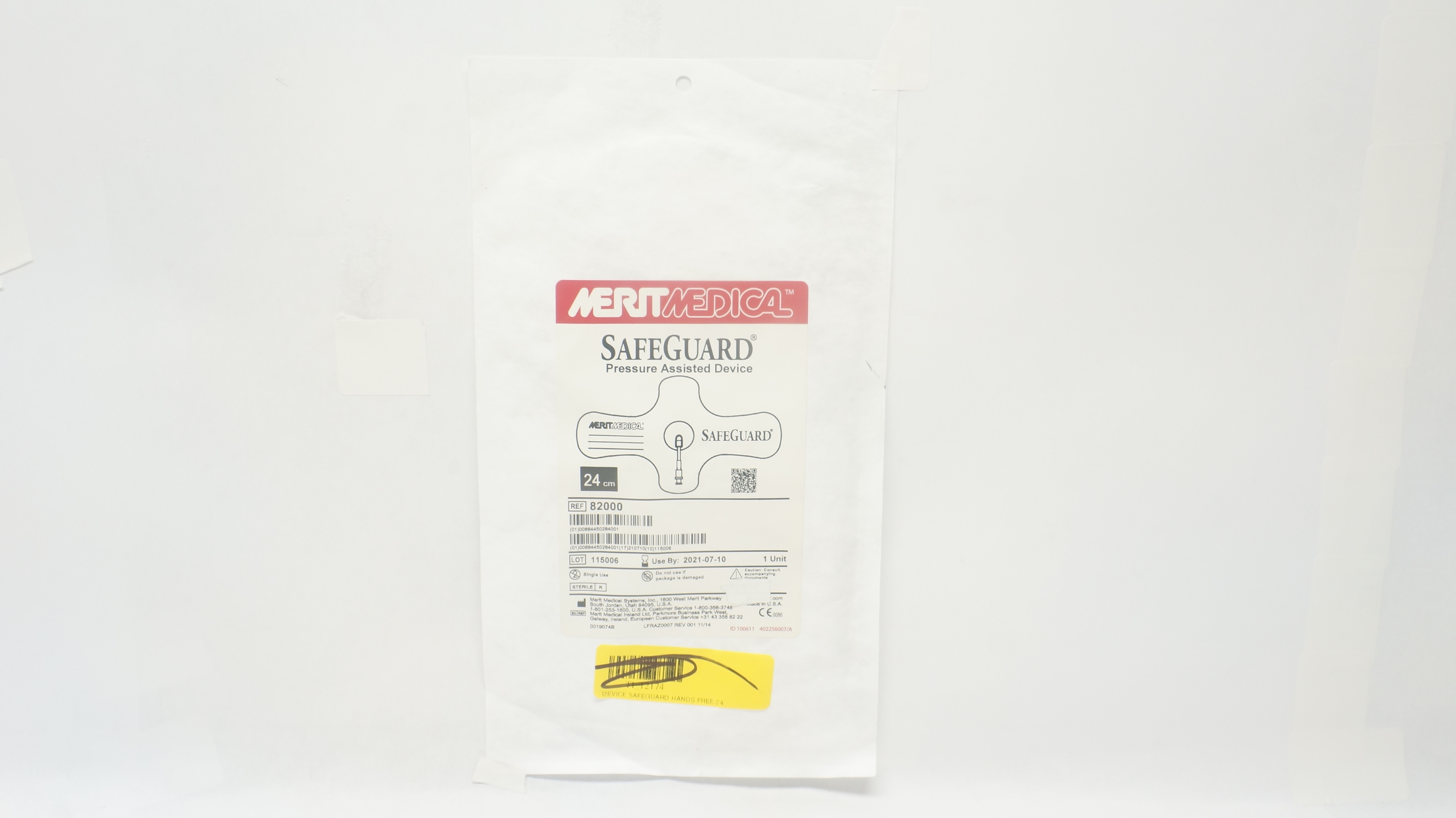 Merit Medical 82000 SafeGuard Pressure Assisted Device 24cm (x)