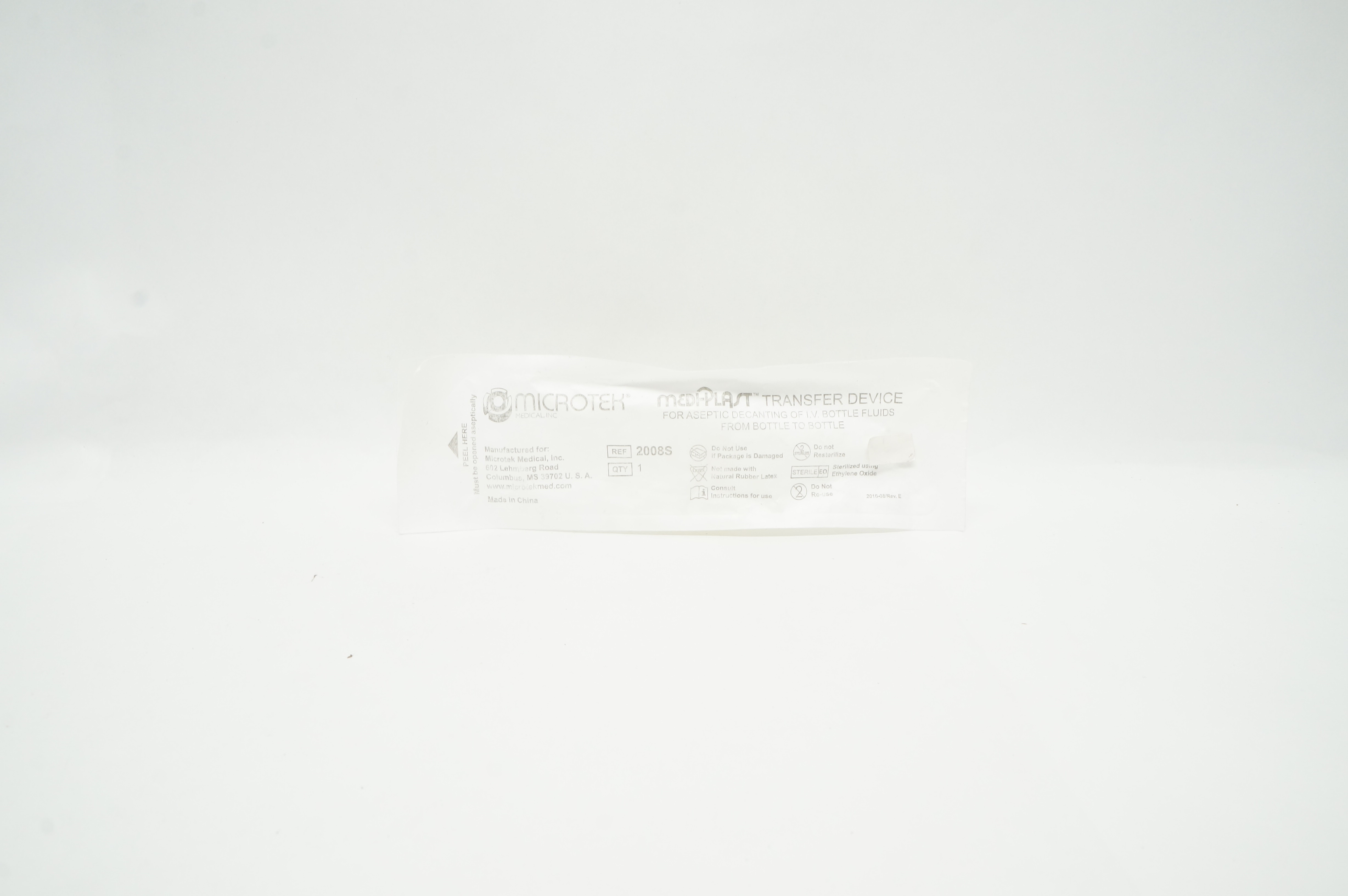 Microtek 2008S Medi-Plast Transfer Device