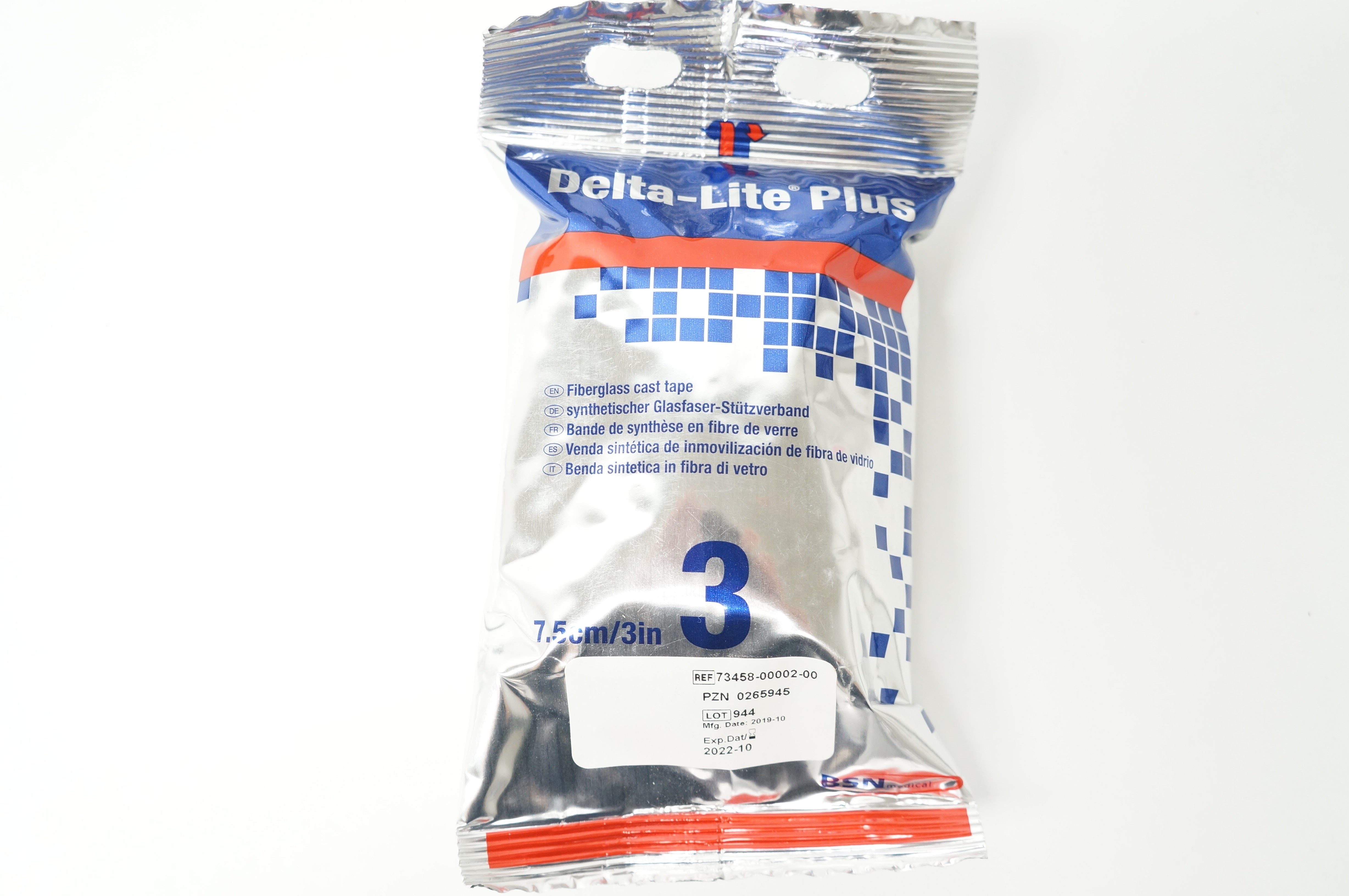 BSN Medical 73458-00002-00 Delta-Lite Plus Fiberglass Cast Tape 3inch Size 3 (x)