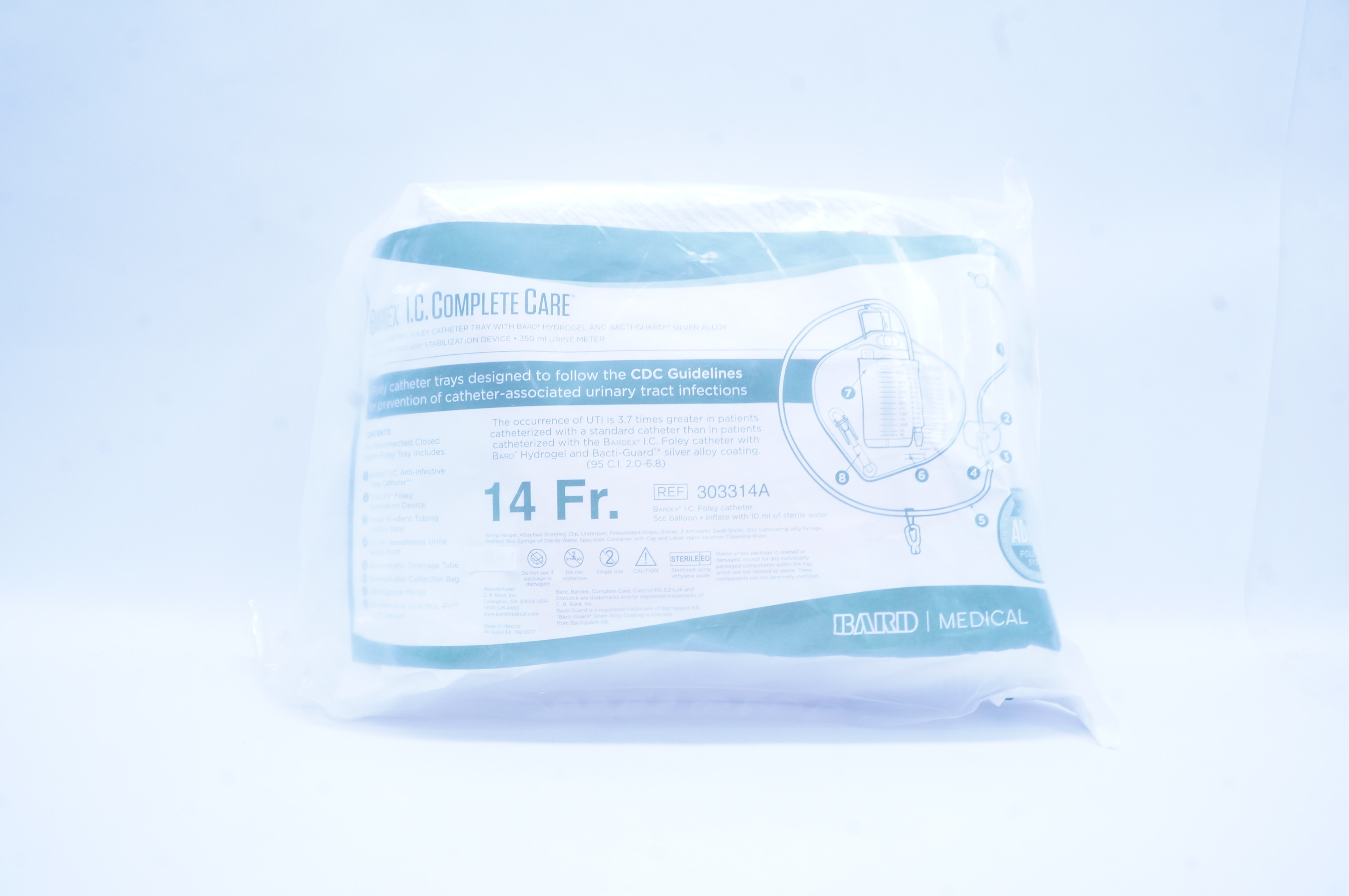 Bard 303314A Bardex I.C. Complete Care 14Fr (x)