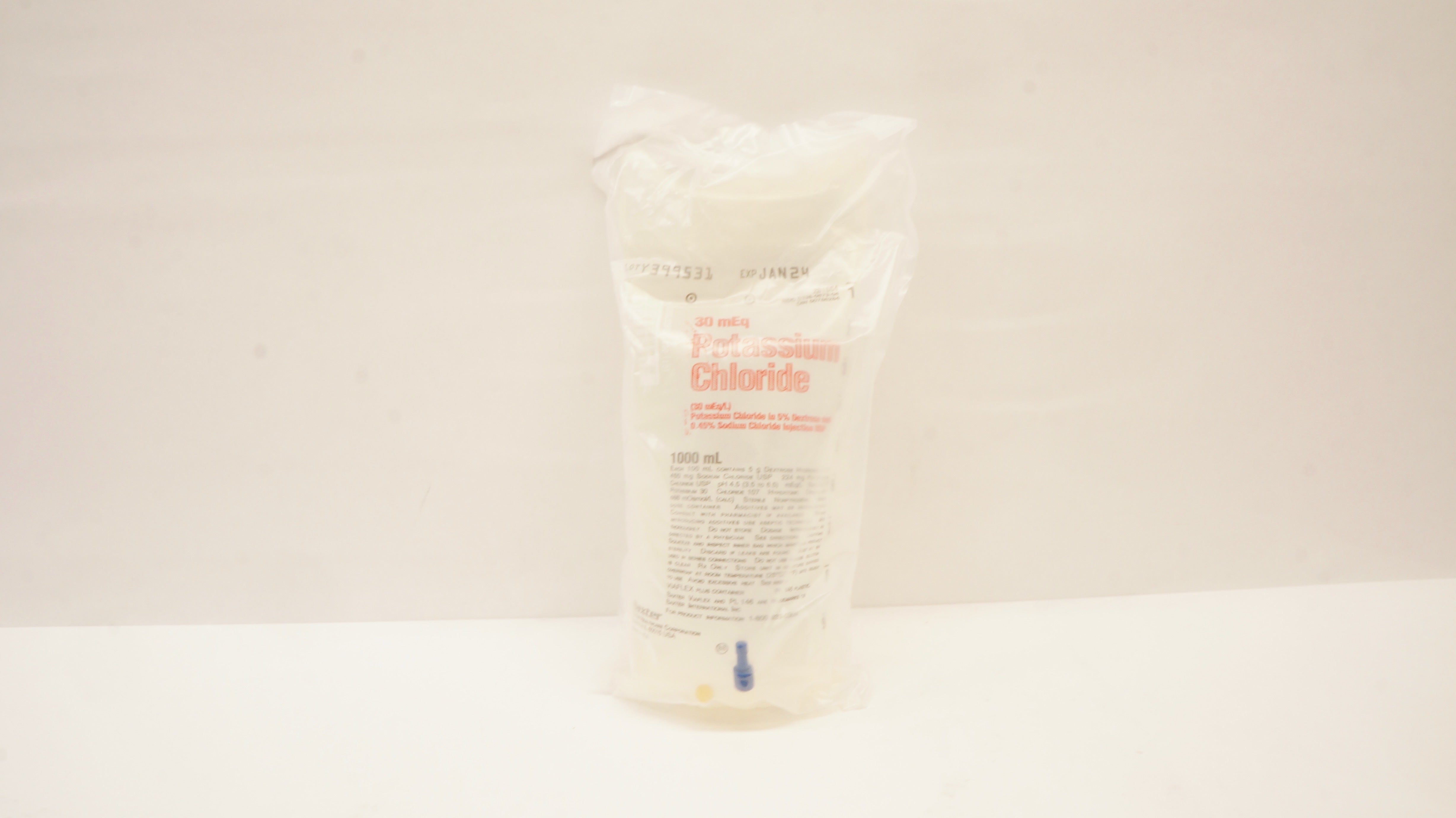 Baxter 2B1664 Potassium Chloride 30 mEq 1000mL