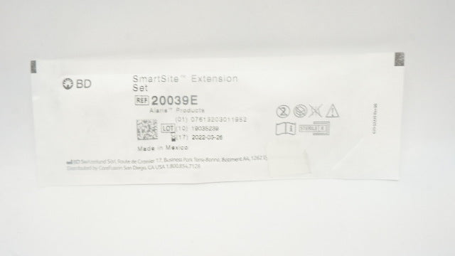 BD 20039E SmartSite Extension Set