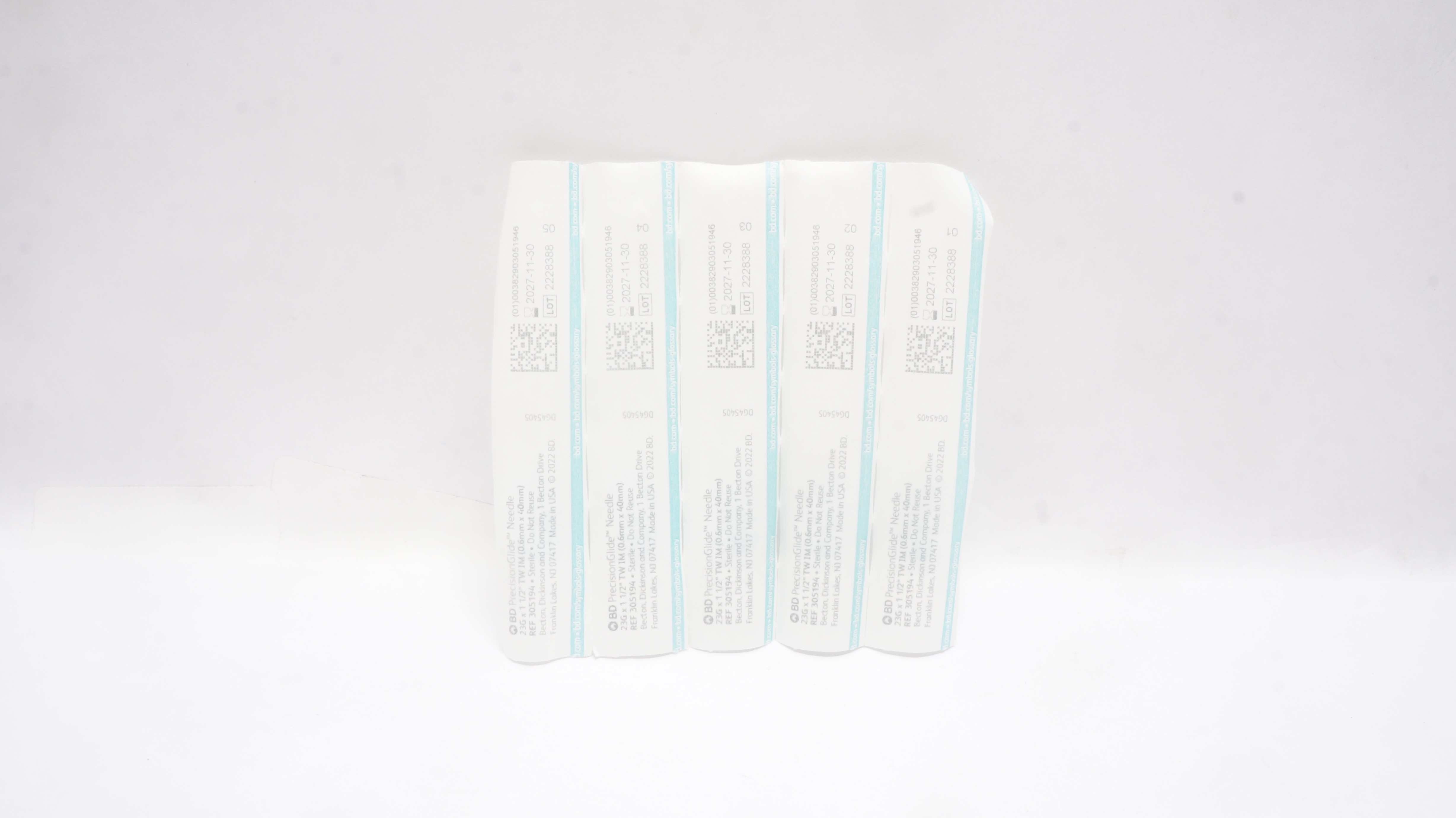BD 305194 PrecisionGlide Ndle 23G x 1-1/2 - Pack of 5