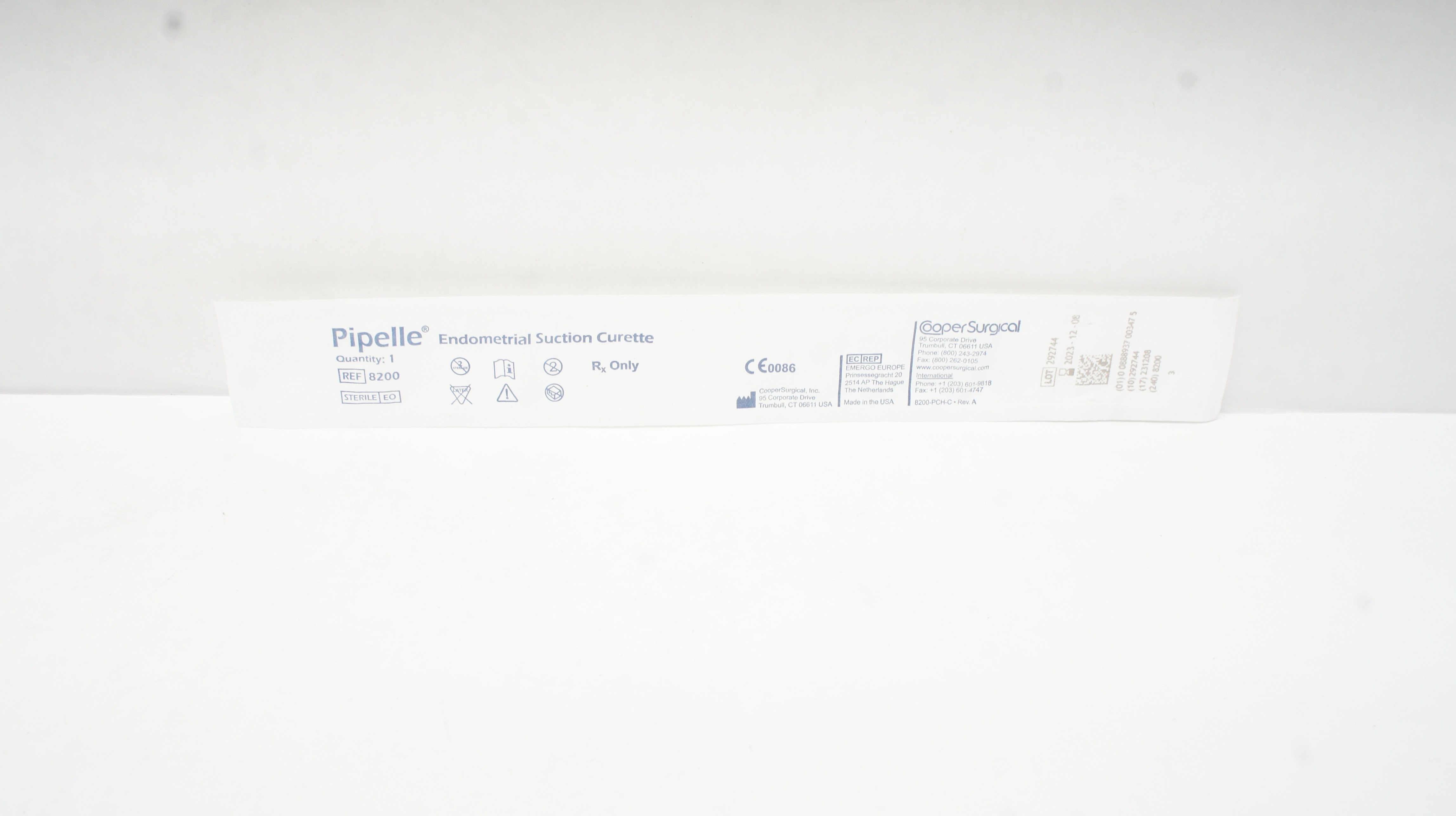 Cooper Surgical 8200 Pipelle Enometrial Suction Curette (x)
