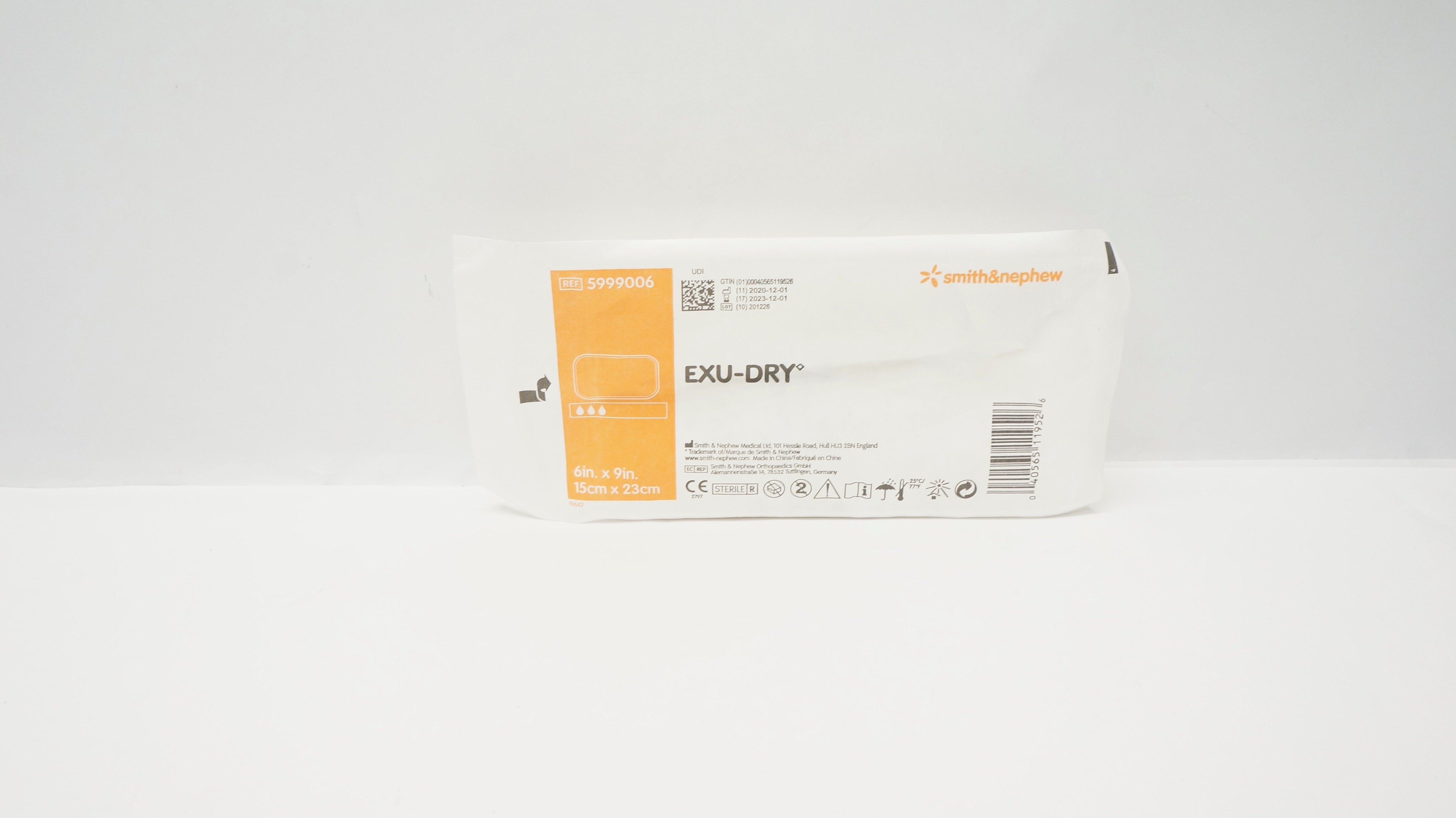 Smith&Nephew 5999006 Exu-Dry Wound Dressing 6inch x 9inch (x)