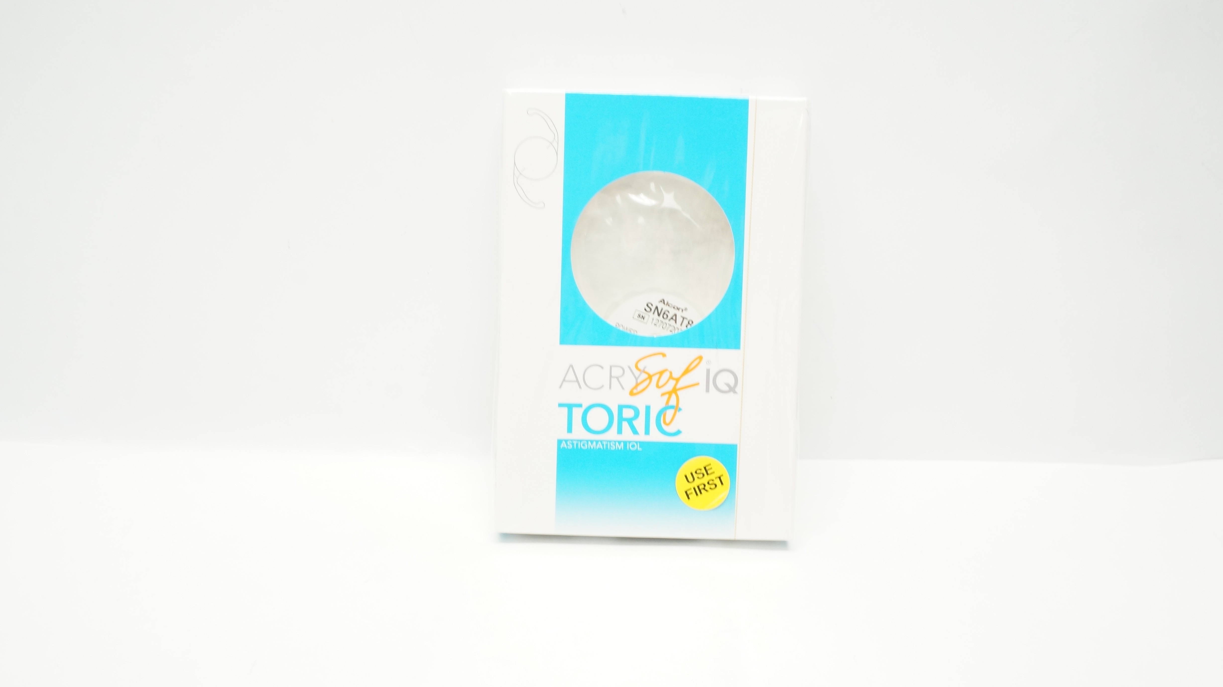 Alcon SN6AT8 ACRYSof IQ Toric Astigmatism IOL 24.0D 5.25 CYL 13.0mm x 6.00mm (x)