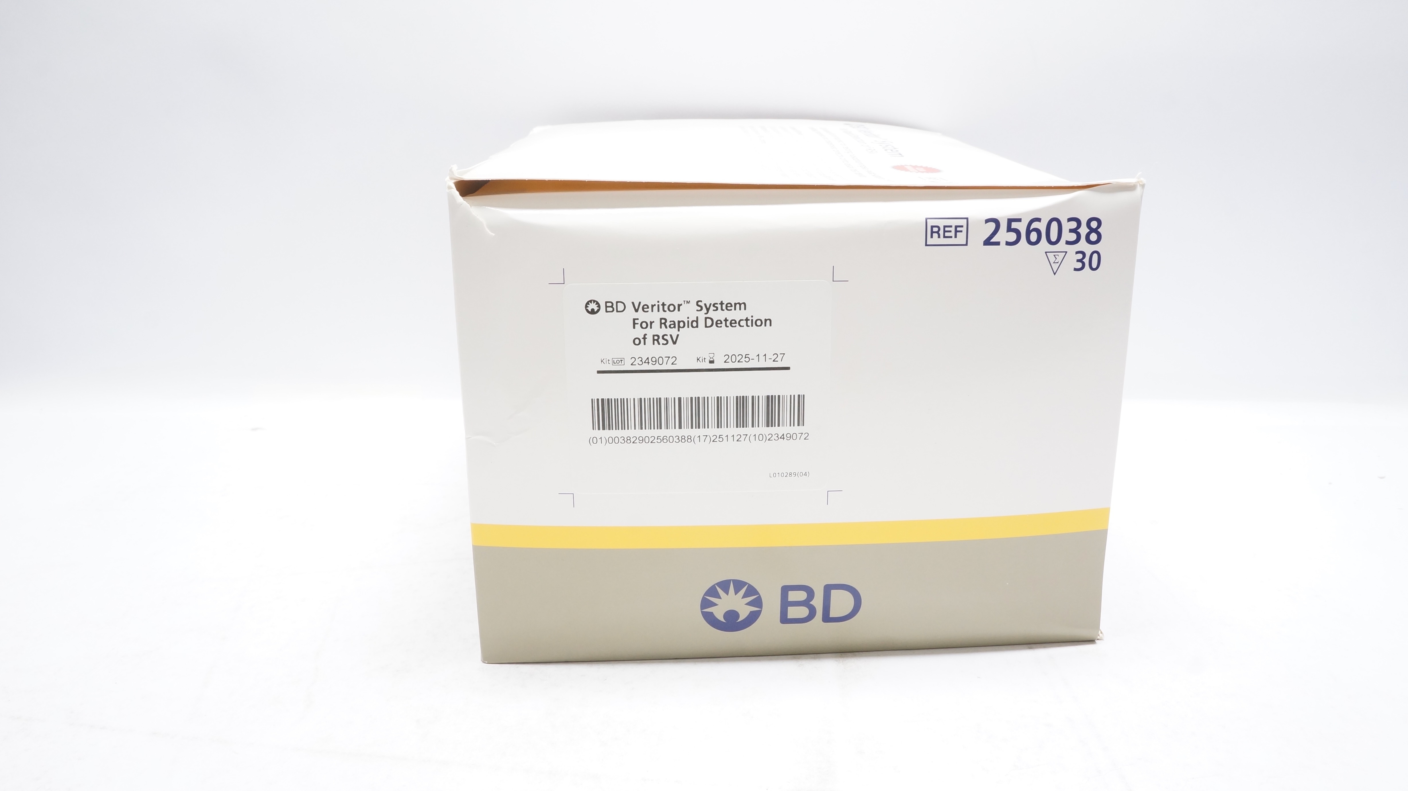 BD 256038 Veritor System for Rapid Detection of RSV - Box of 30