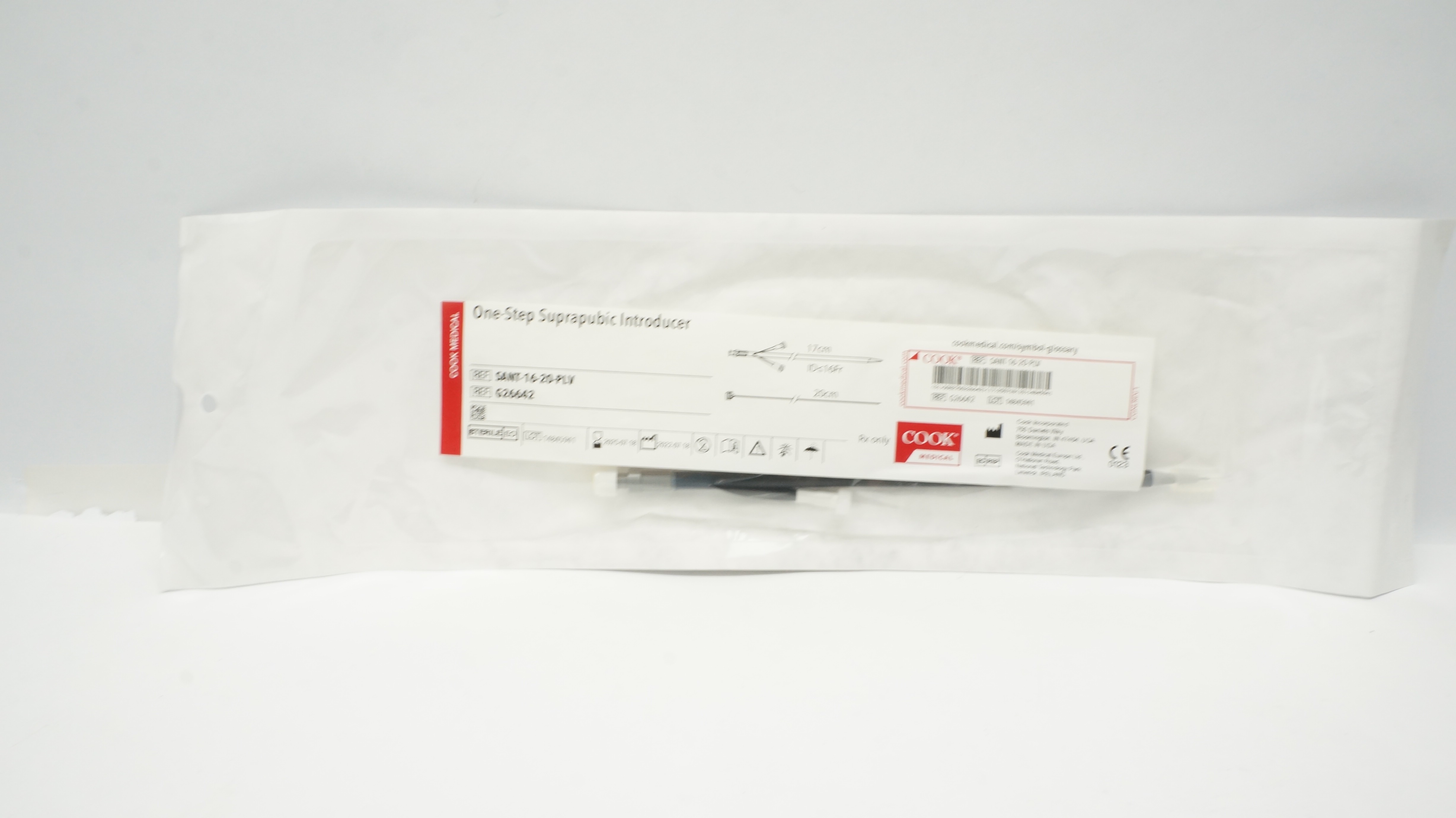 Cook Medical G26642 One Step Suprapubic Introducer 17cm x 20cm ID≤16Fr