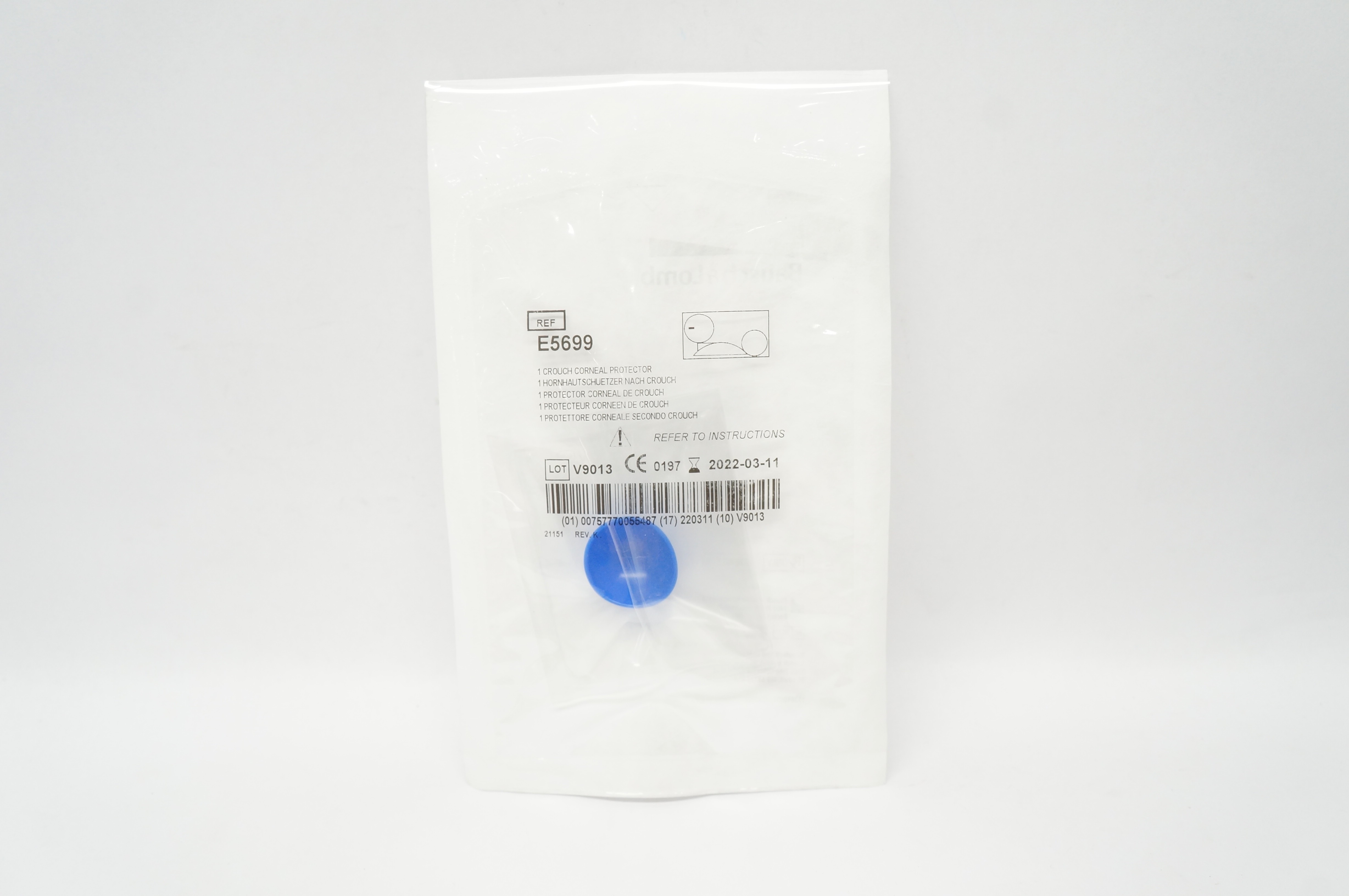Bausch&Lomb E5699 Crouch Corneal Protector (x)