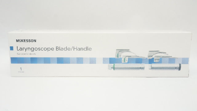 McKesson 4081MM Laryngoscope Blade / Handle, Miller #1