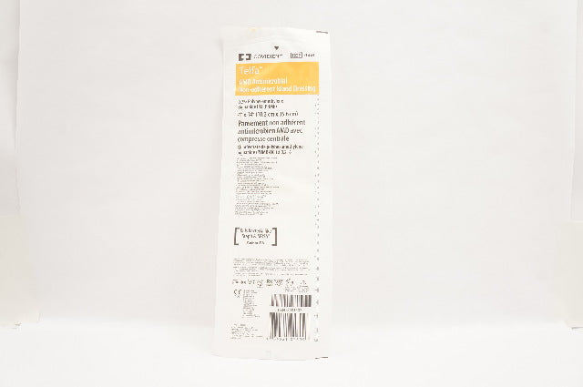 Covidien 7668 Telfa AMD Antimicrobial Non-Adherent Island Dressing 4 x 14inch(x)