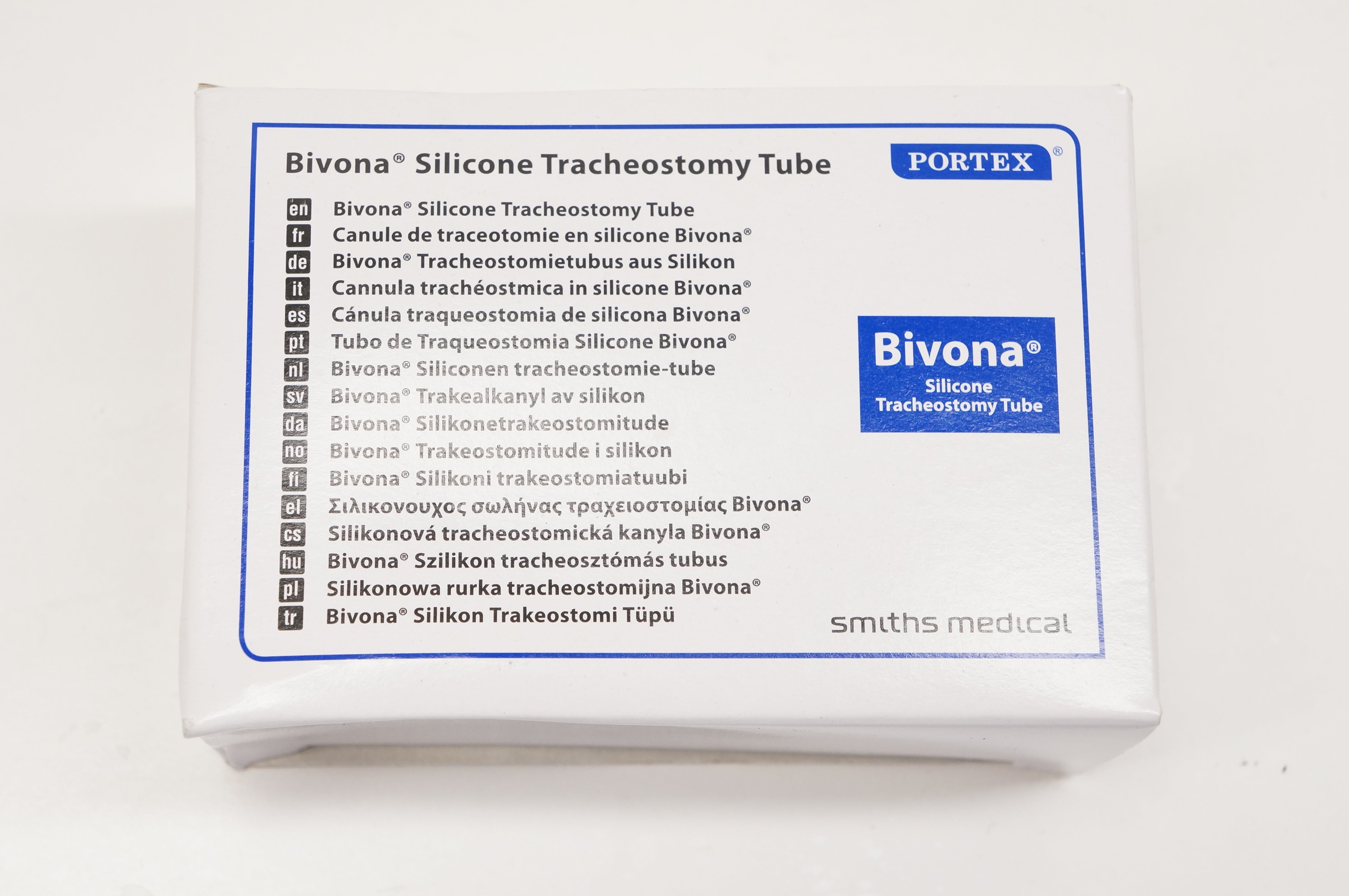 Smiths Medical 67N025 Neonatal Tracheostomy Tube 2.5mm ID, 4.0mm OD