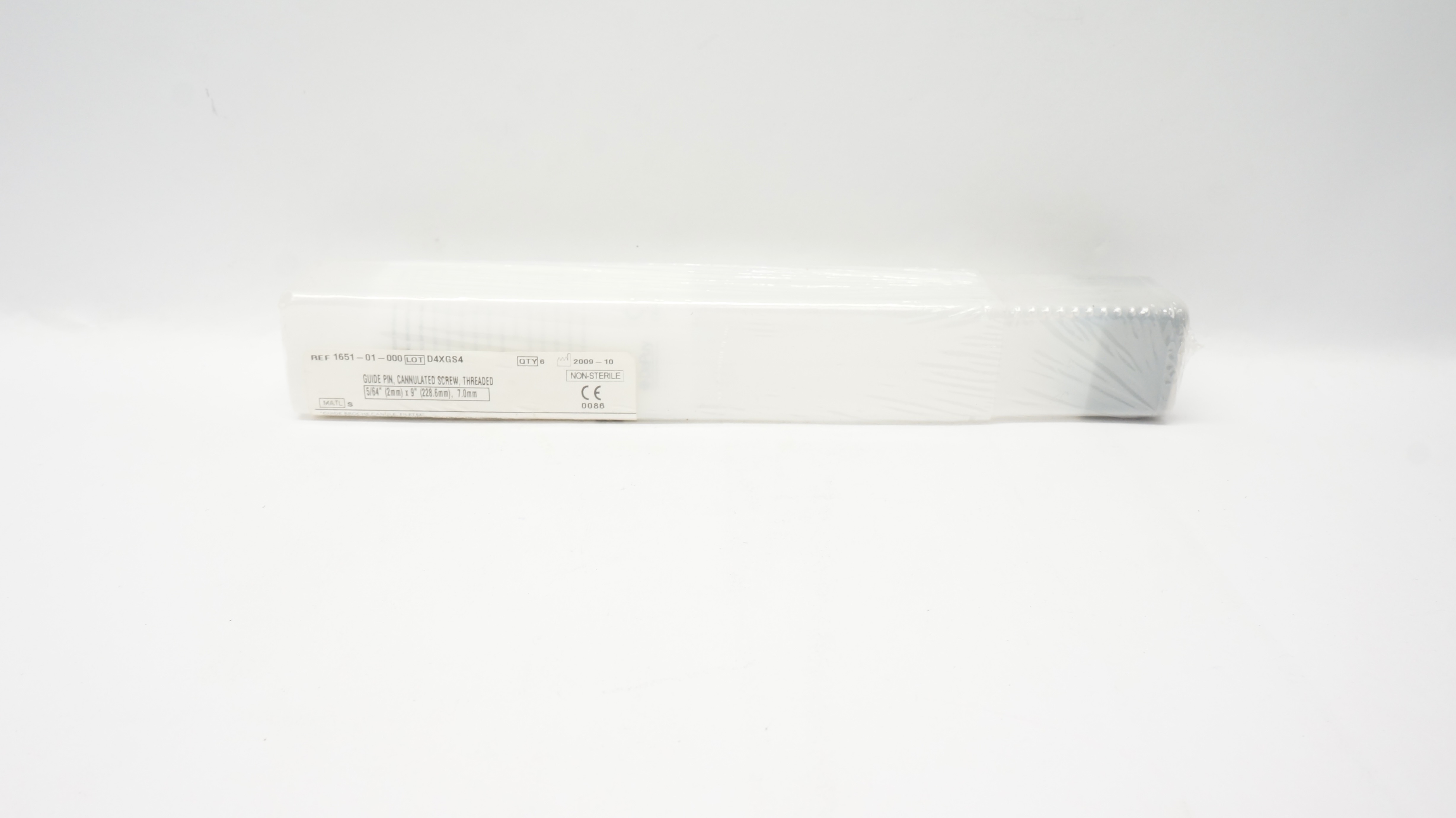 DePuy 1651-01-000 Guide Pin Cannulated Screw, Threaded - Box of 6
