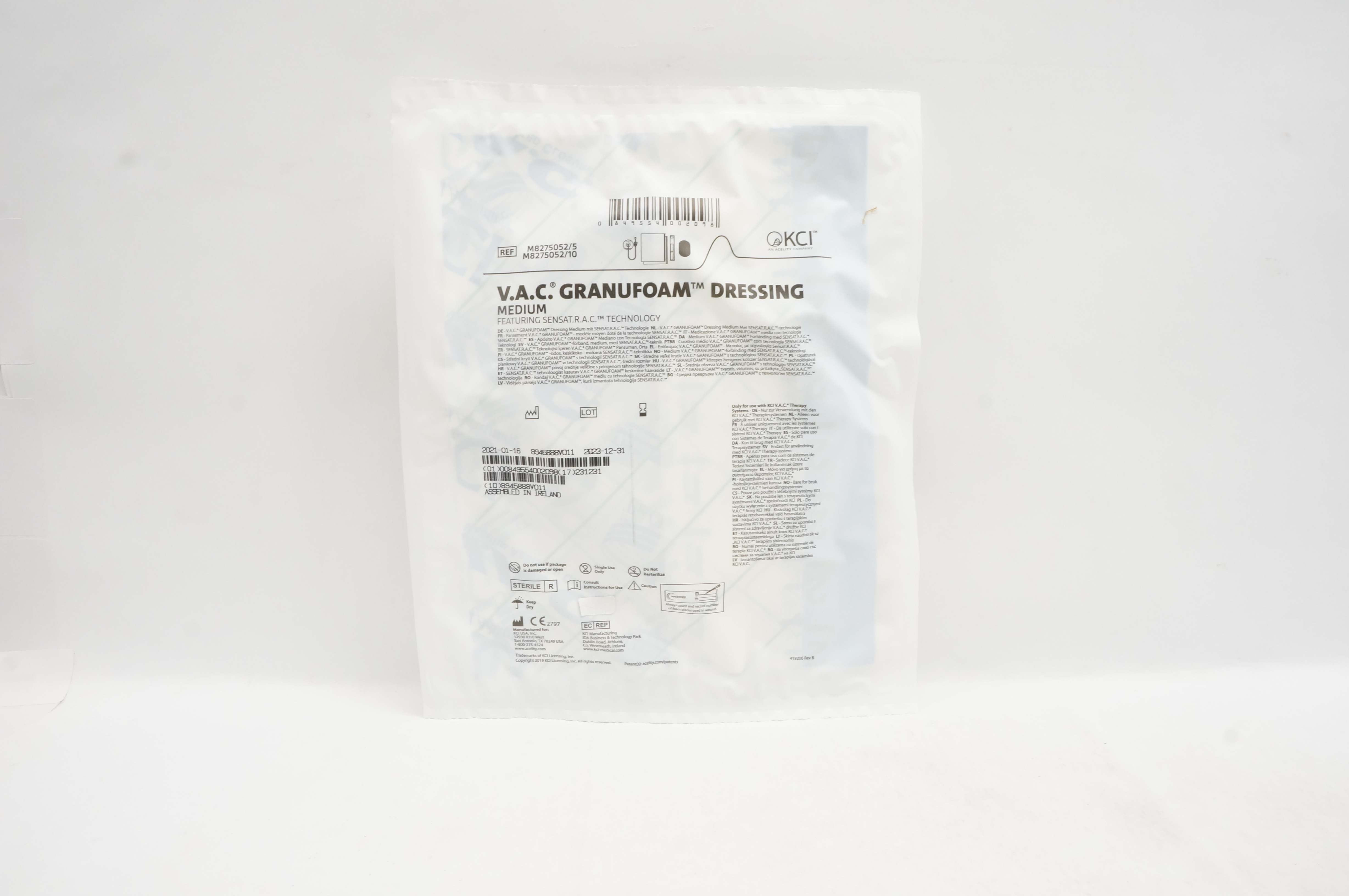 KCI M8275052/5 Acelity V.A.C. Granufoam Dressing Medium