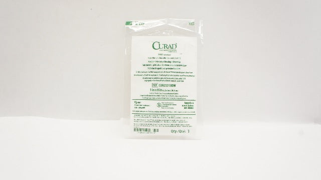 Medline CUR253180W Curad Xeroform Petrolatum Dressing in Overwrap 1in x 8in